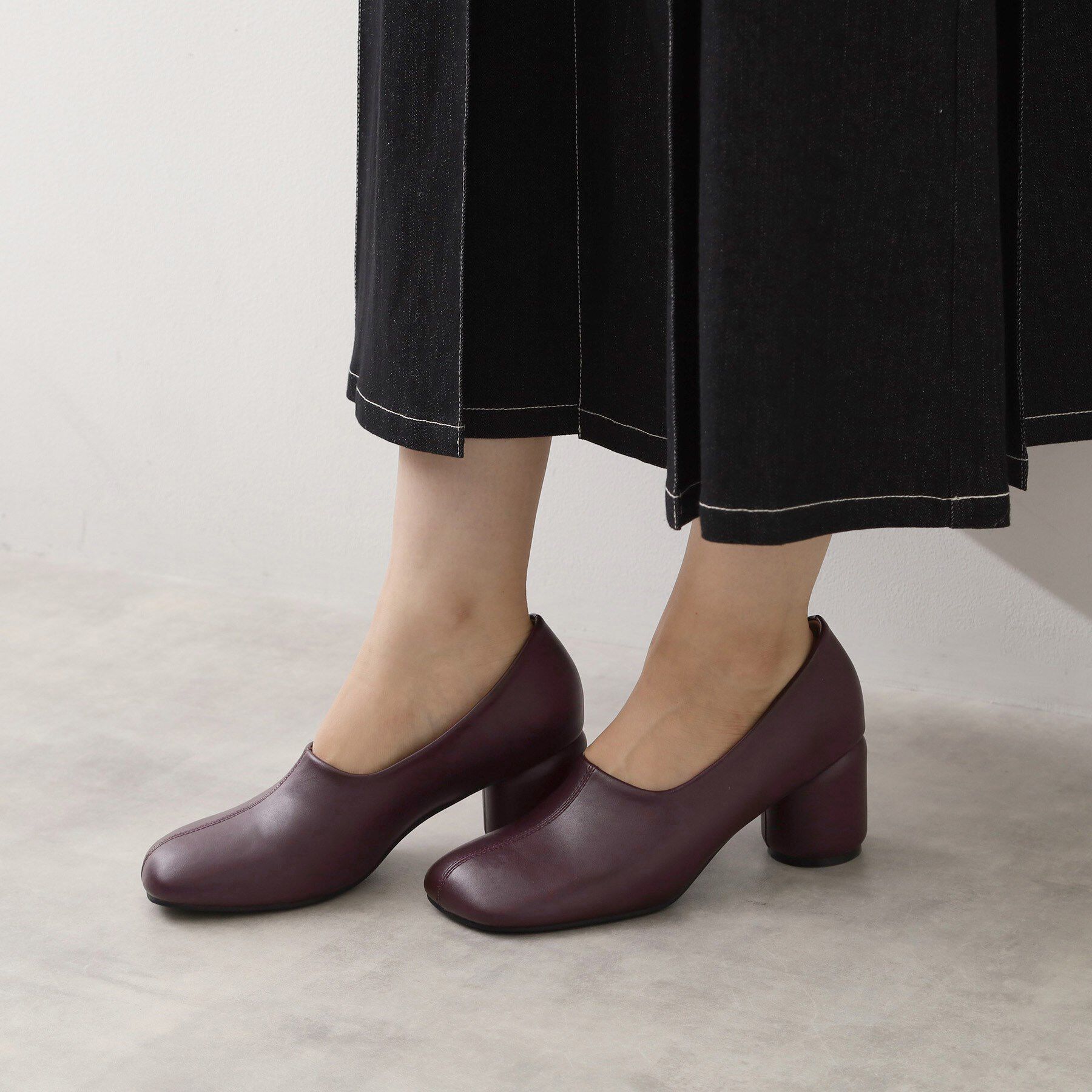 THE SHOP TK「オブリックトゥパンプス」|パンプス|