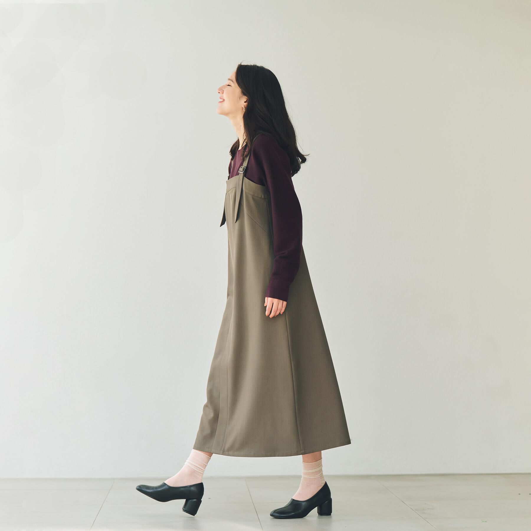 THE SHOP TK「オブリックトゥパンプス」|パンプス|