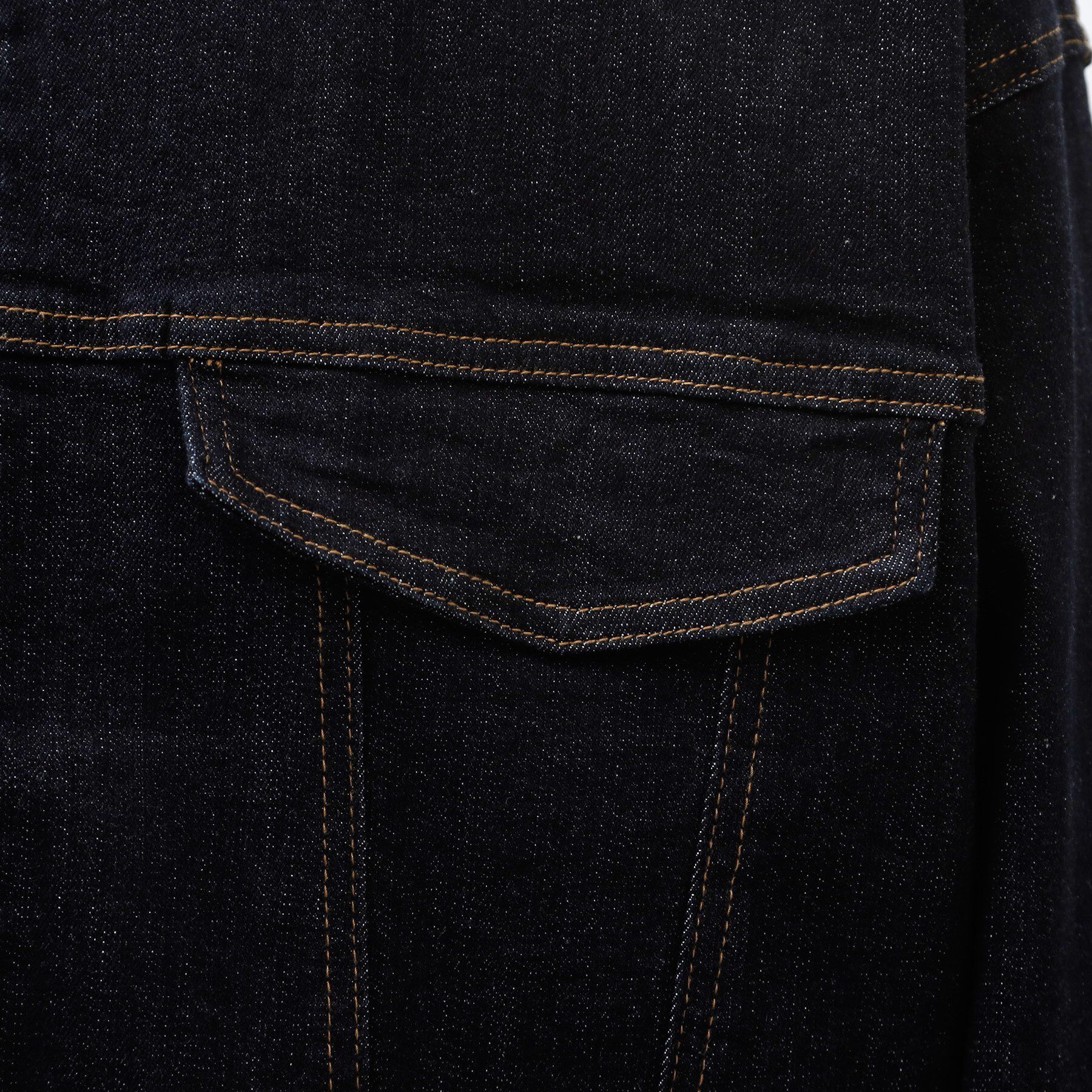 THE SHOP TK「コットンデニムブルゾン 【セットアップ可】」|デニムジャケット|