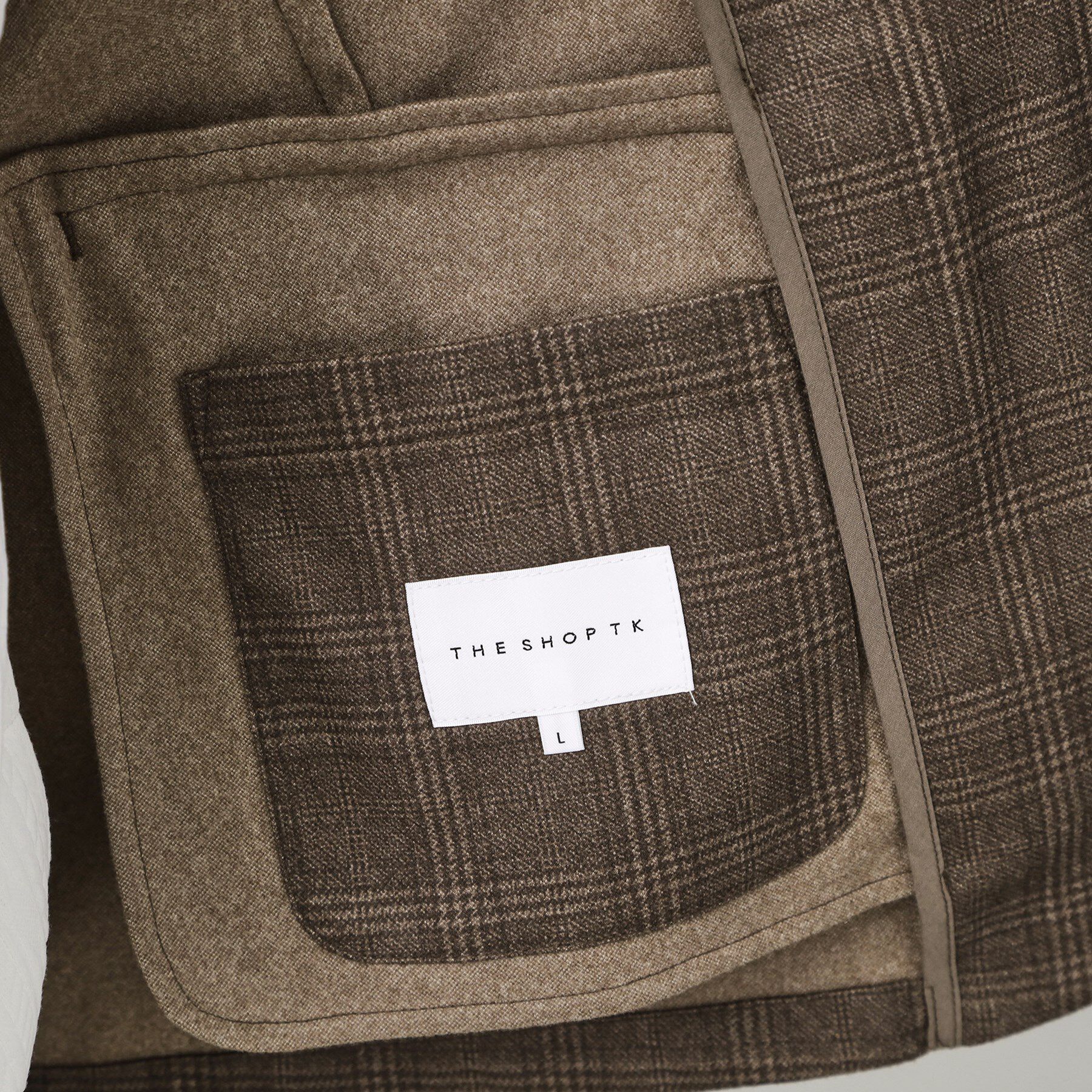 THE SHOP TK「ホームスパンジャージジャケット【セットアップ可/洗濯機OK】」|テーラードジャケット|