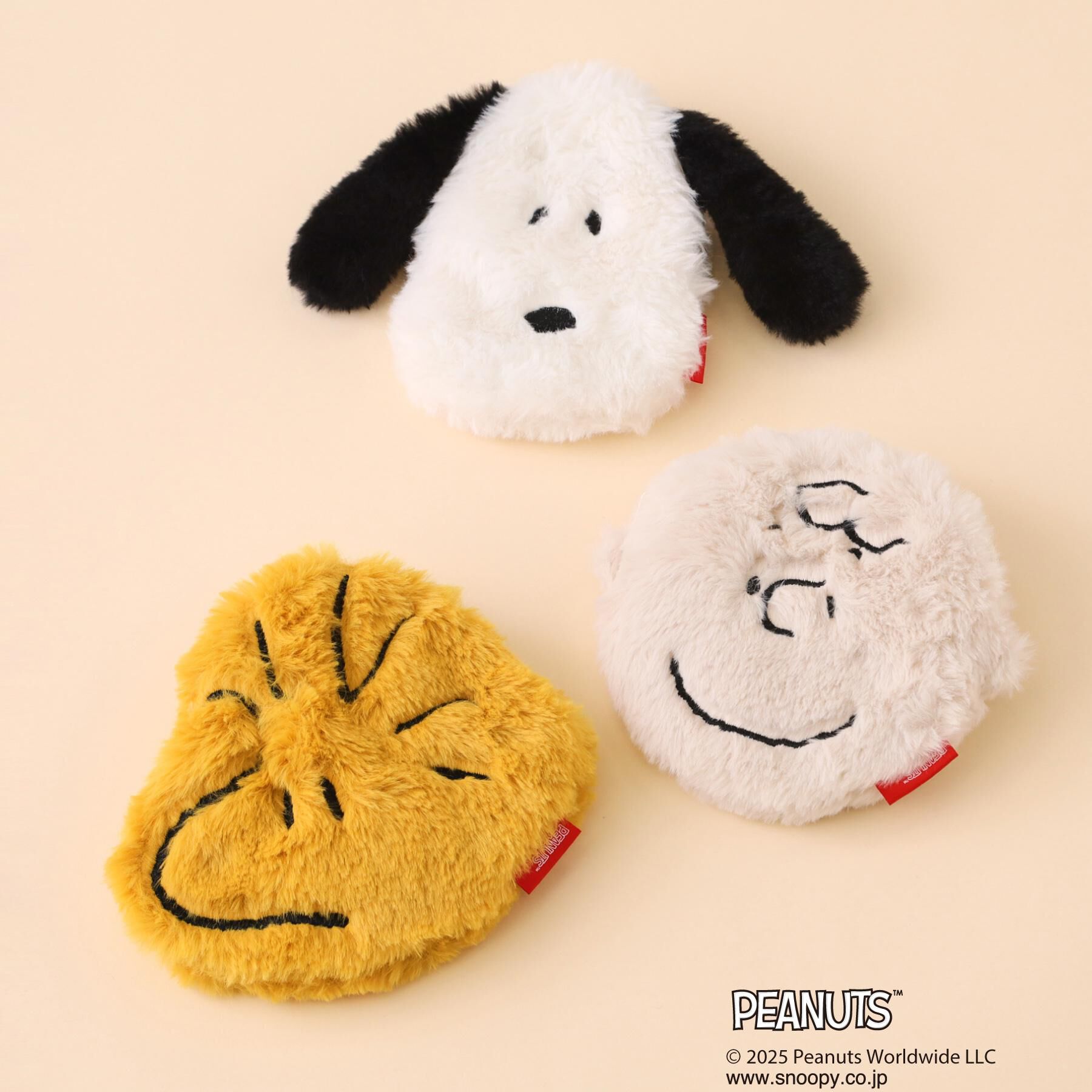 THE SHOP TK「PEANUTS/ピーナッツ チャーリー・ブラウン ファーポーチ」|ショルダー・メッセンジャー|
