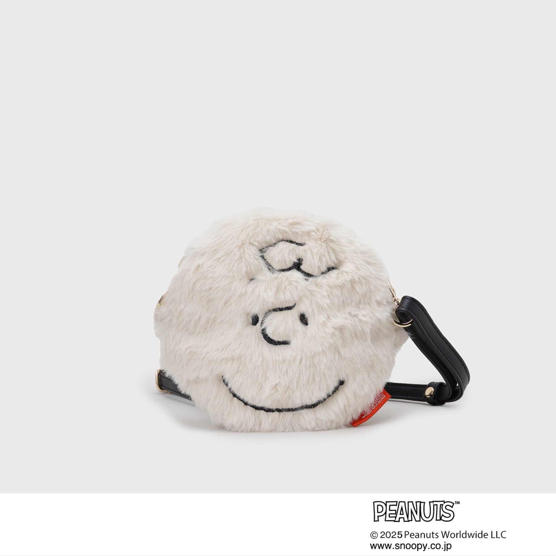 THE SHOP TK「PEANUTS/ピーナッツ チャーリー・ブラウン ファーポーチ」|ショルダー・メッセンジャー|