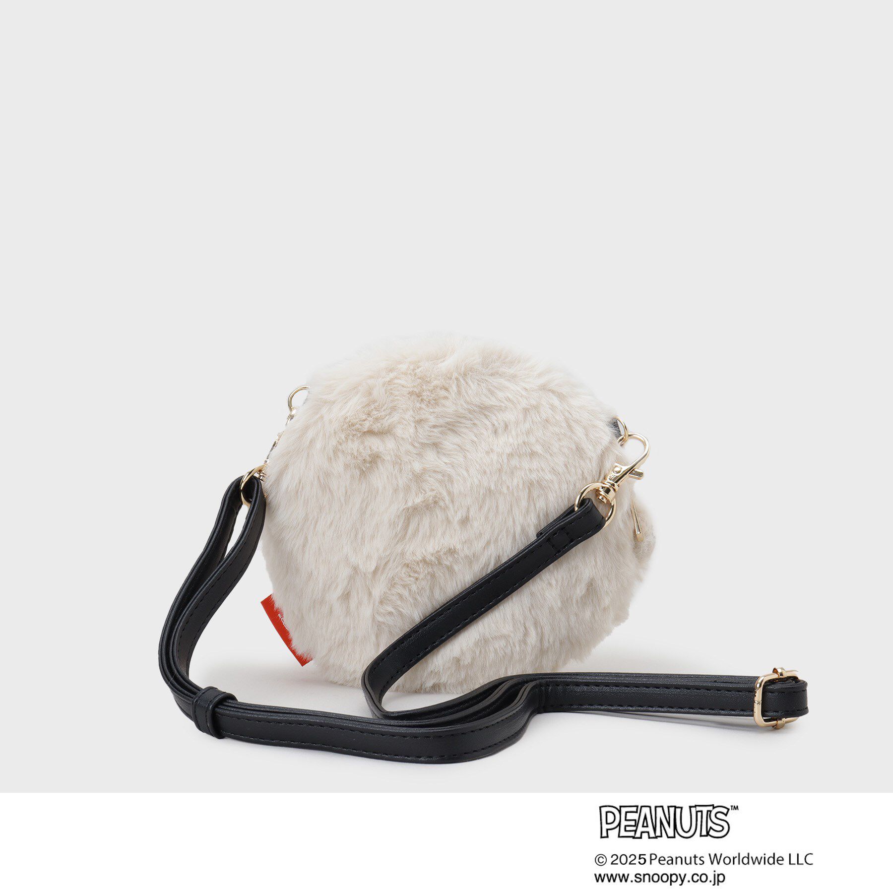 THE SHOP TK「PEANUTS/ピーナッツ チャーリー・ブラウン ファーポーチ」|ショルダー・メッセンジャー|