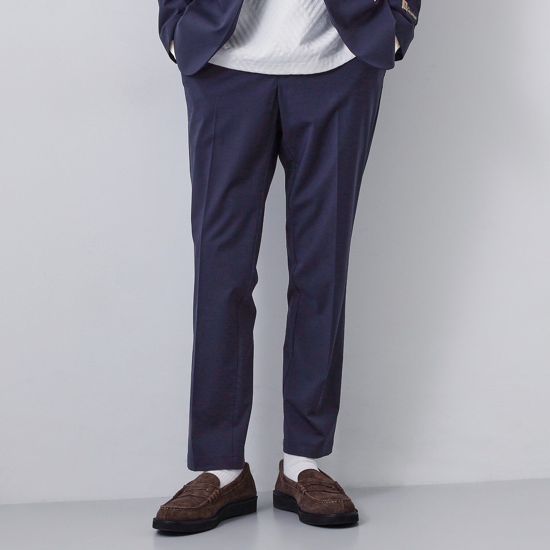 THE SHOP TK「【セットアップ可／洗濯機OK】CARREMAN ／ キャリーマンスラックス」|その他|ネイビー(094)