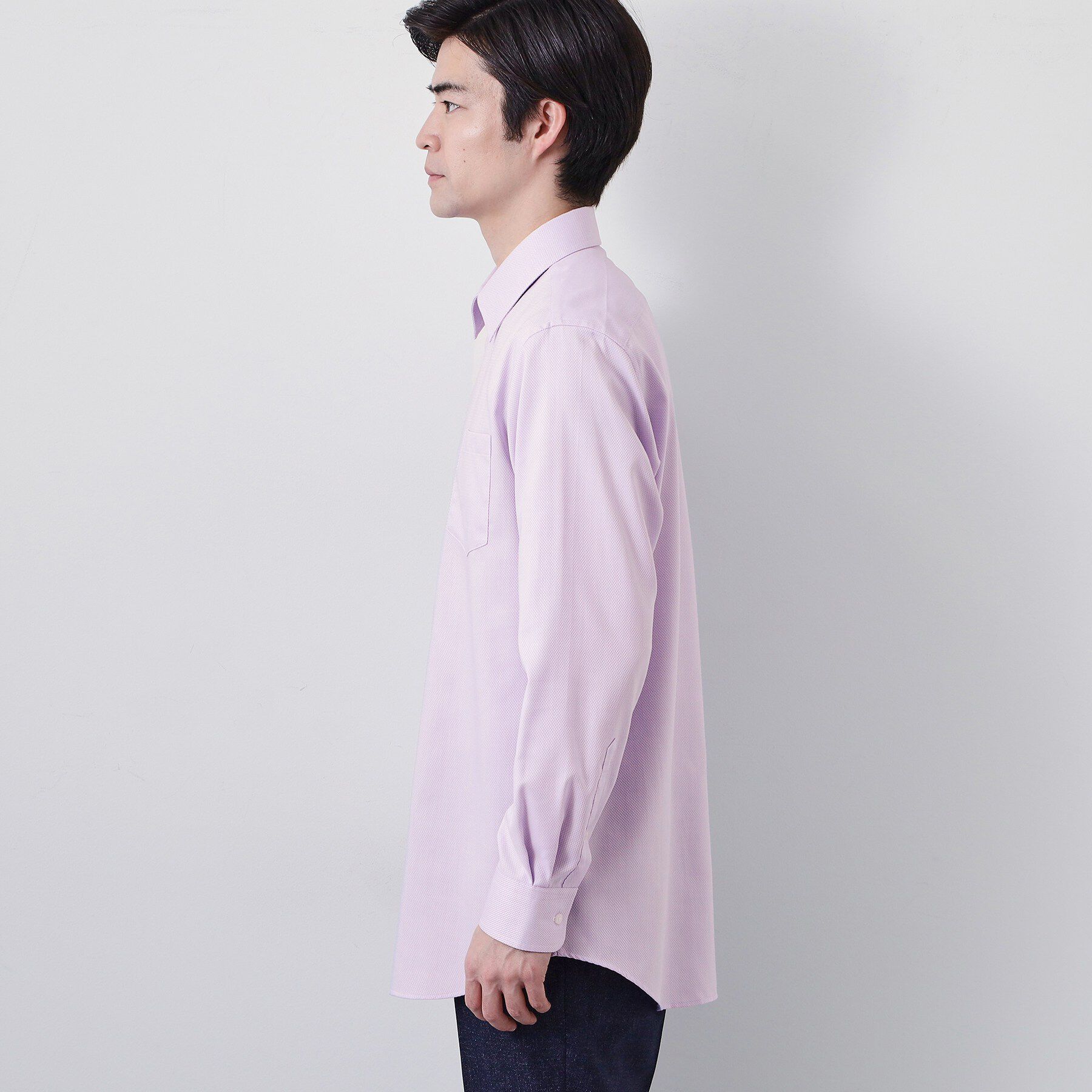 THE SHOP TK「【ビジネス/セレモニー】ドレスドビー長袖シャツ」|シャツ・ブラウス|