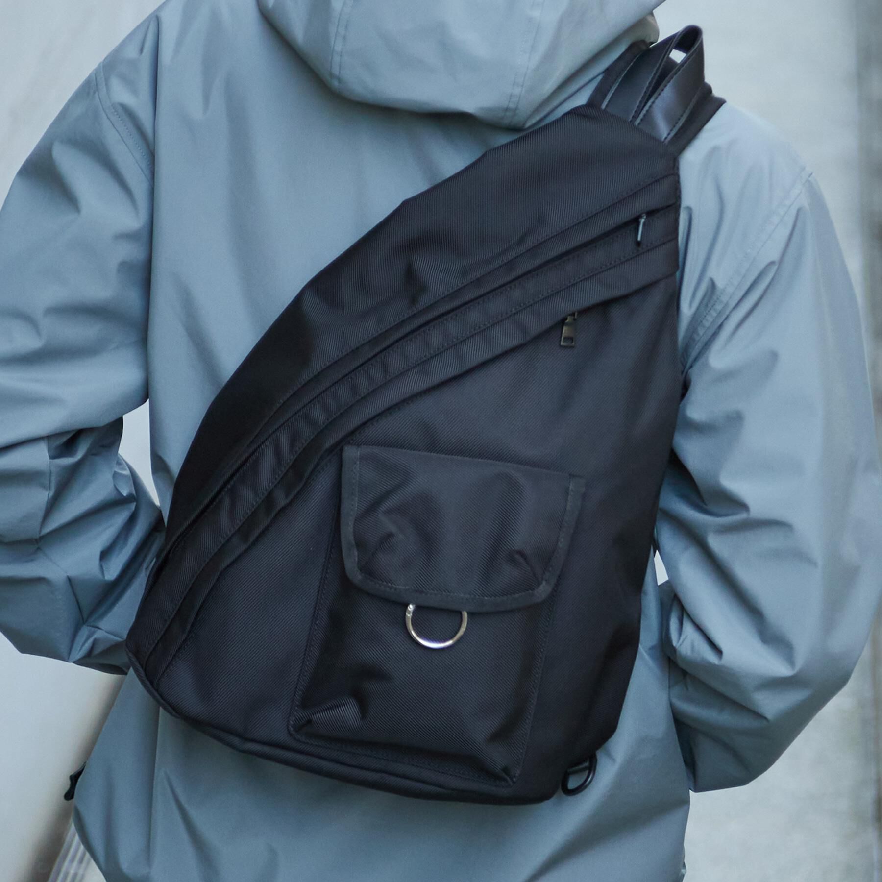 THE SHOP TK「ツイル スリング ショルダーバック」|その他|ブラック(019)