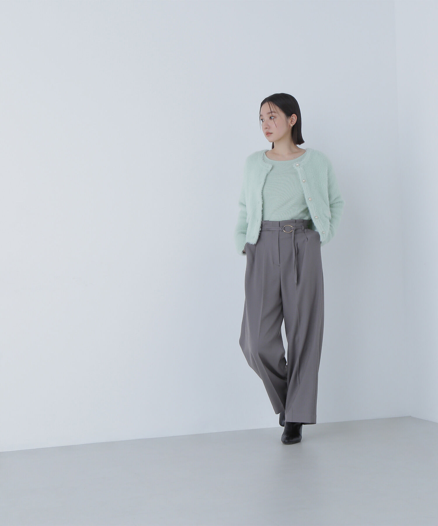  「ダブルベルトワイドパンツII」|その他|