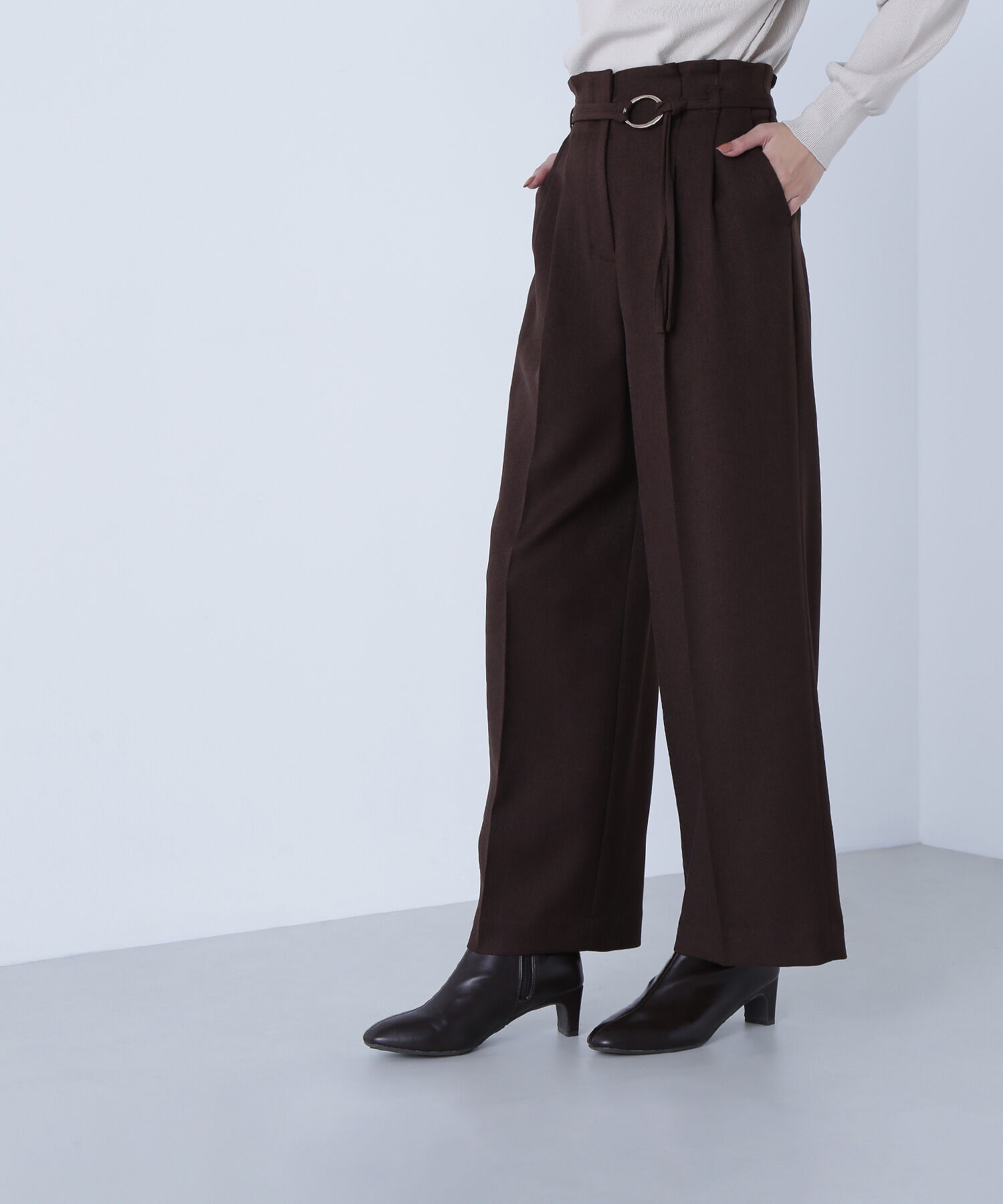  「ダブルベルトワイドパンツII」|その他|