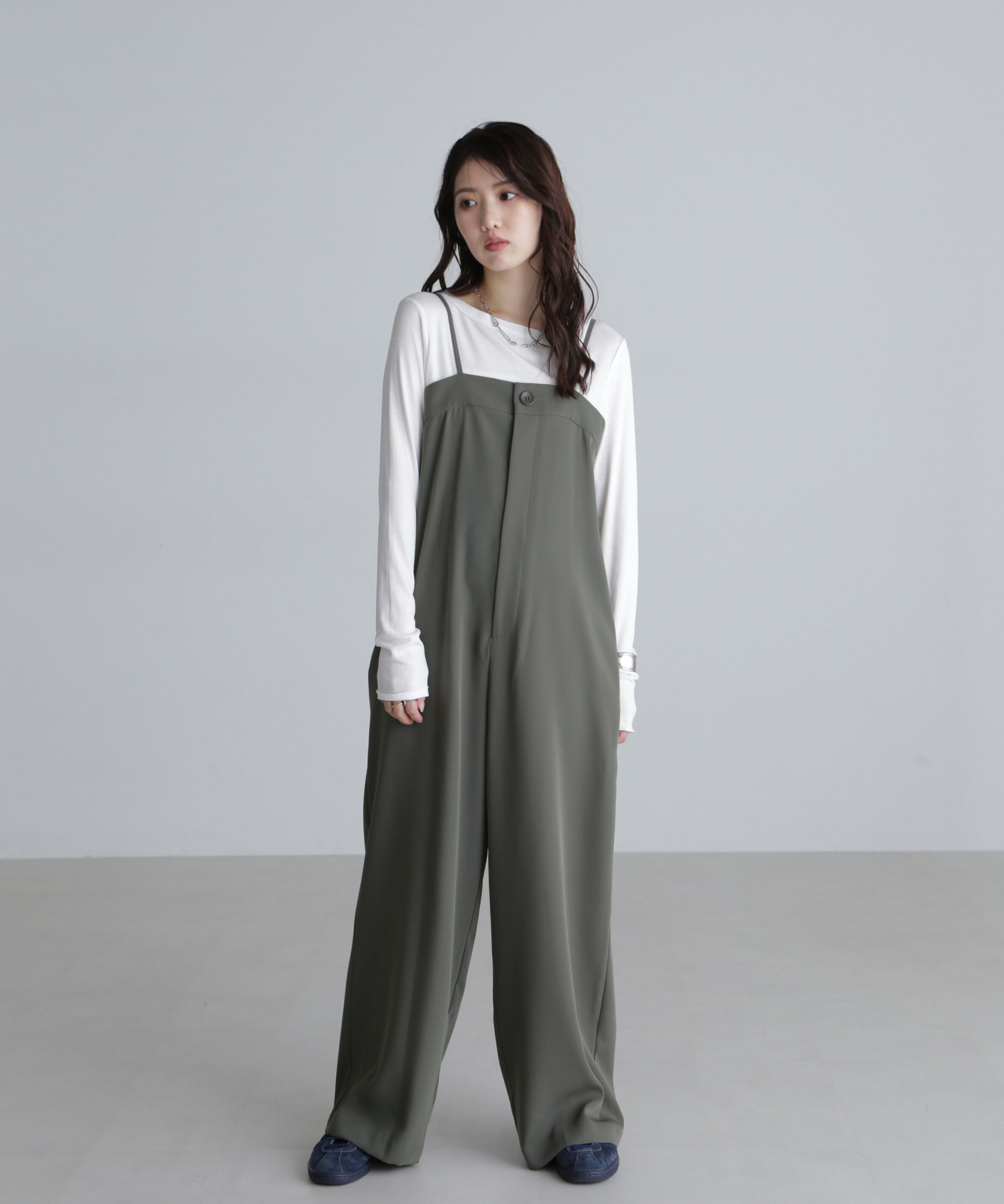  「キャミストラップサロペット」|ワンピース|