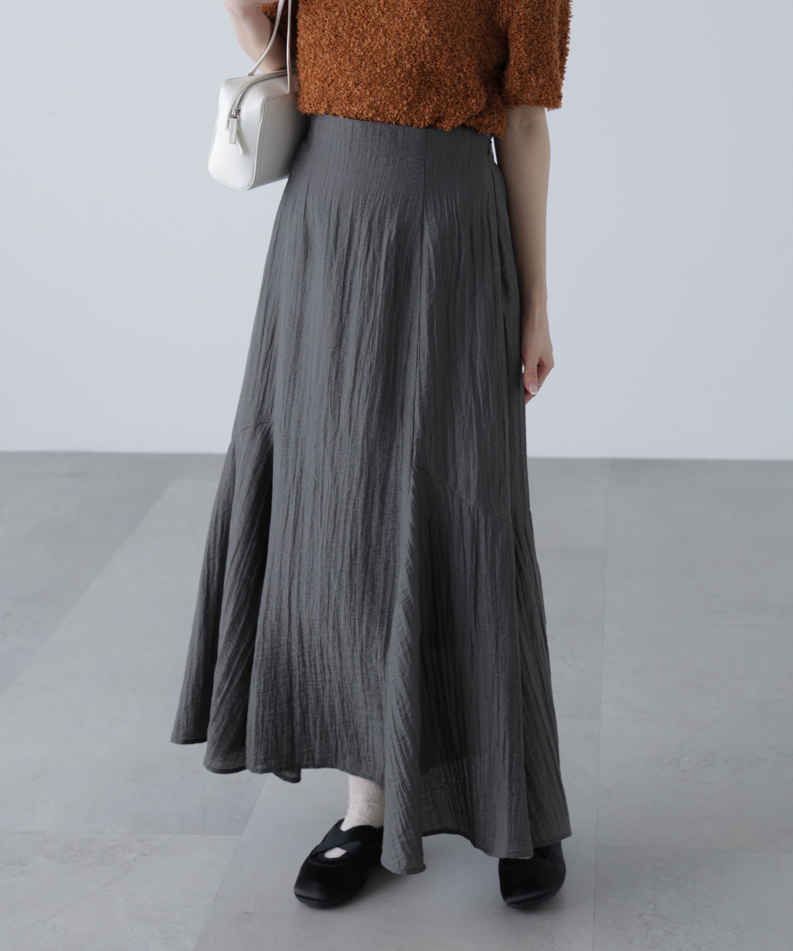  「アソートサイドフレアマーメイドスカート」|スカート|