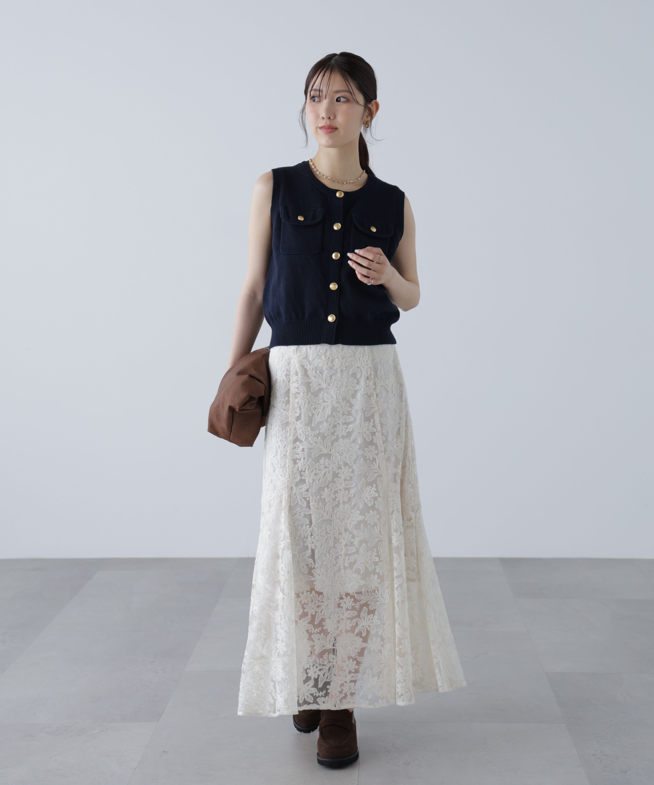  「アソートサイドフレアマーメイドスカート」|スカート|