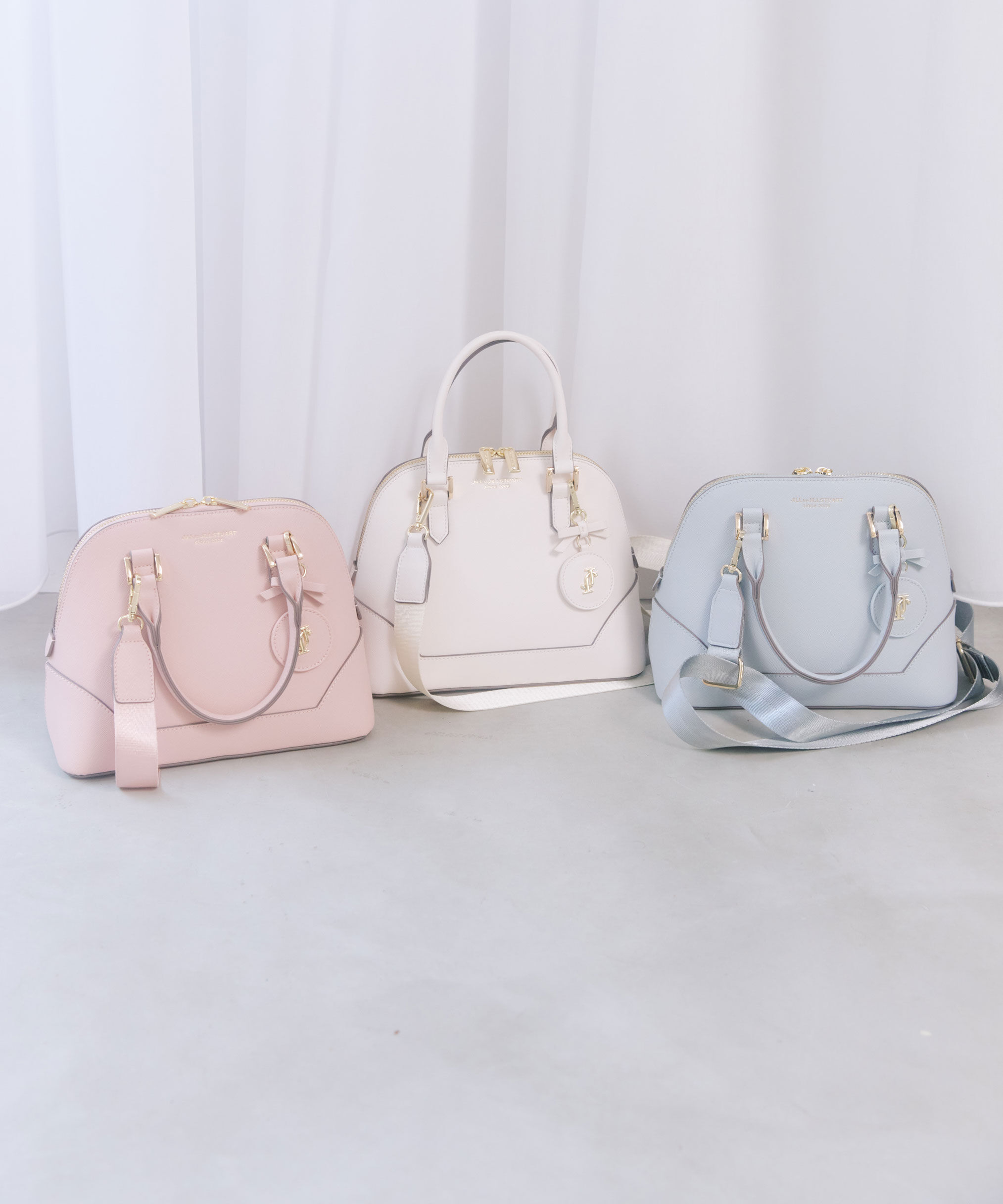  「チャーム付きハンドバッグ」|その他|ライトピンク