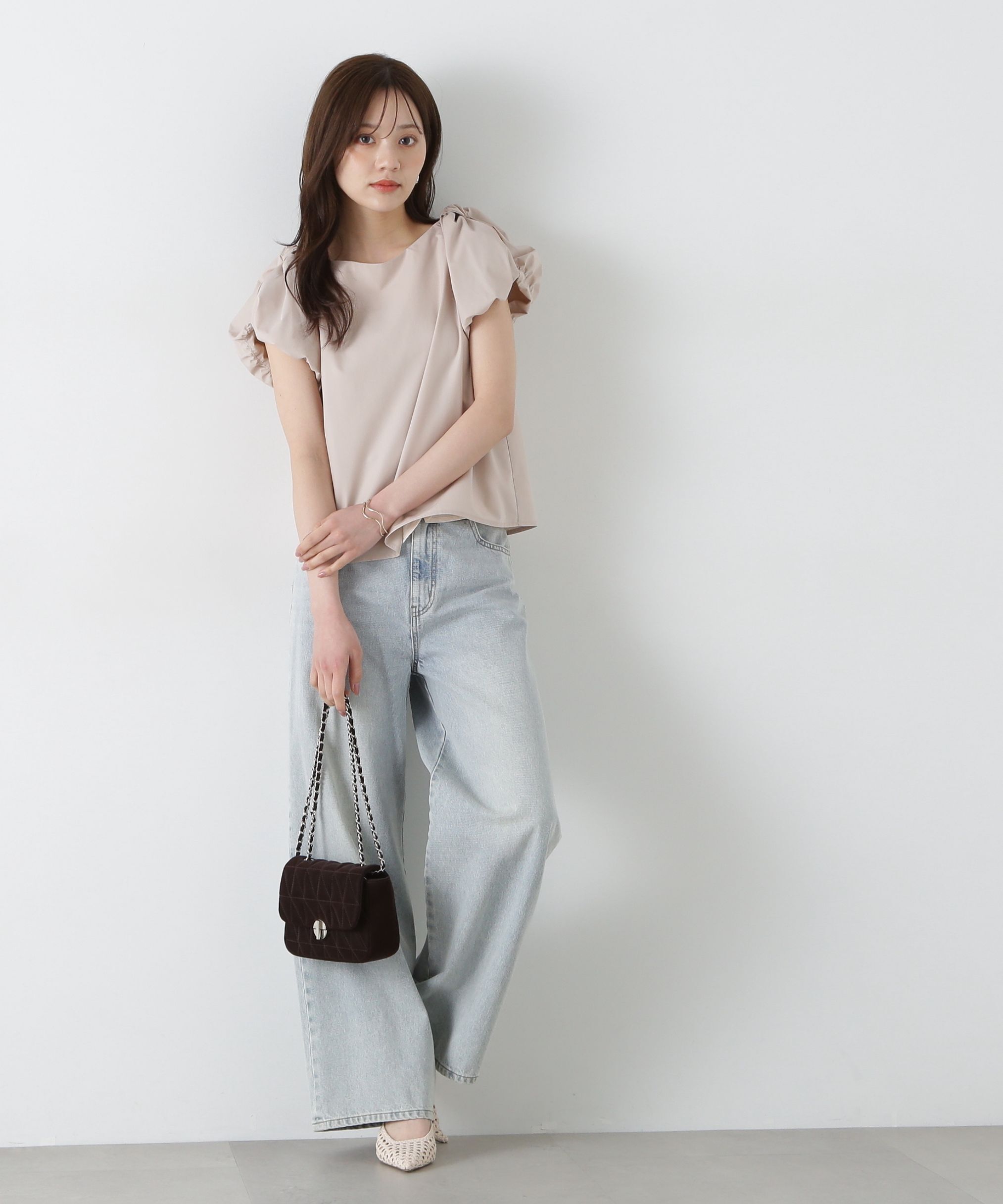 PROPORTION BODY DRESSING「ワイドデニムパンツ」|その他|