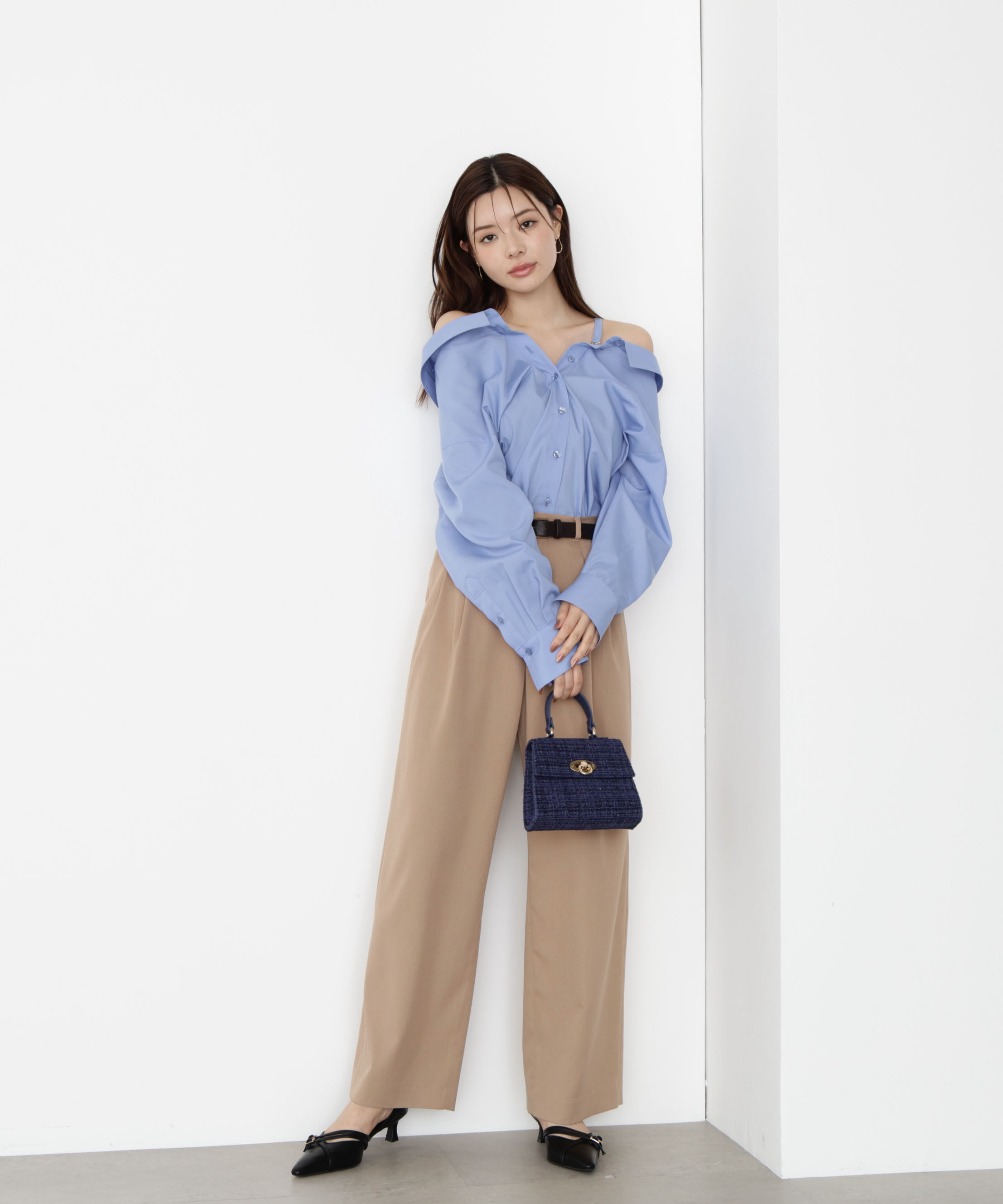 PROPORTION BODY DRESSING「2wayシャツ 25AW」|シャツ・ブラウス|