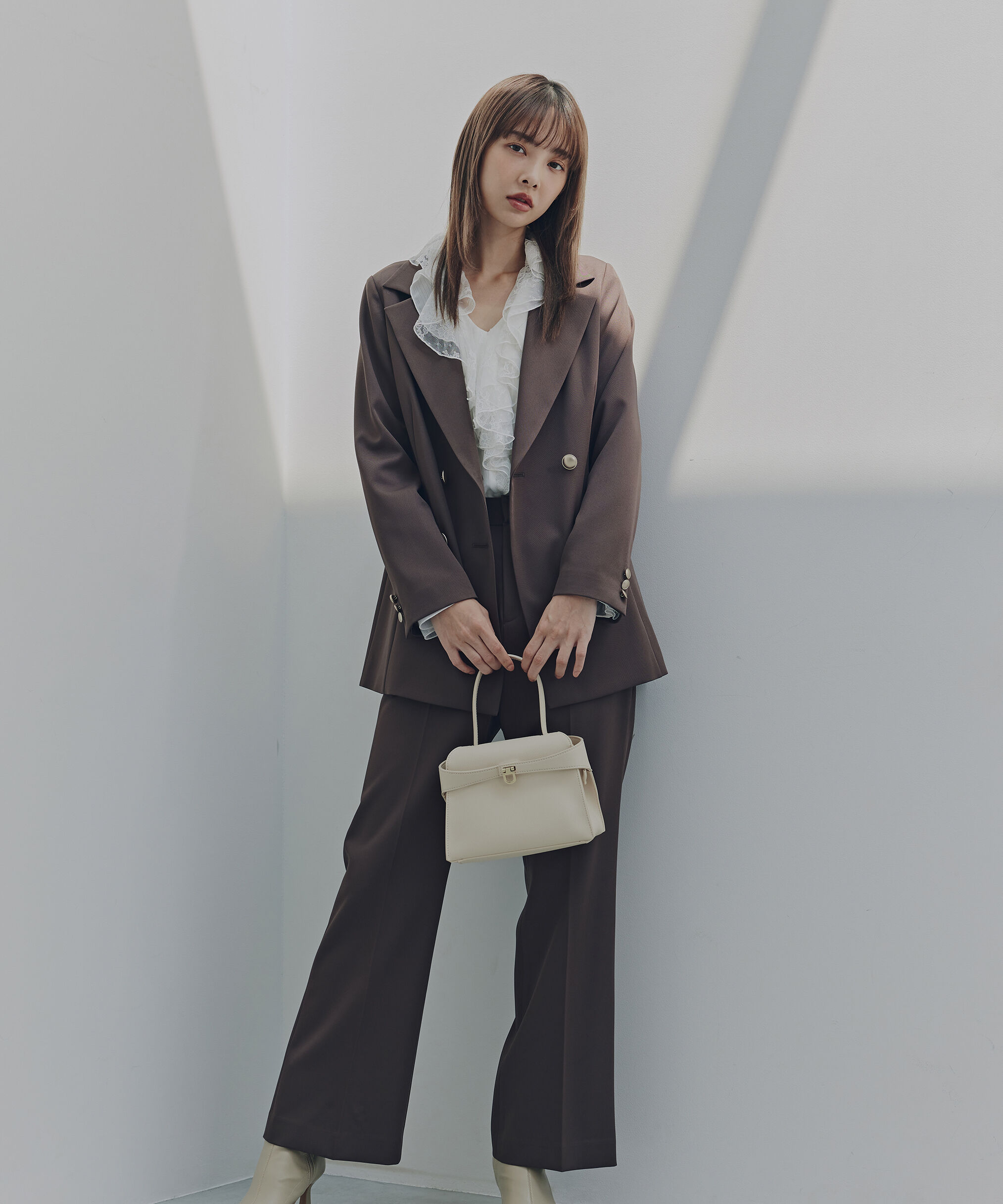 PROPORTION BODY DRESSING「ゴールド釦ダブルブレストジャケット 25AW」|その他|