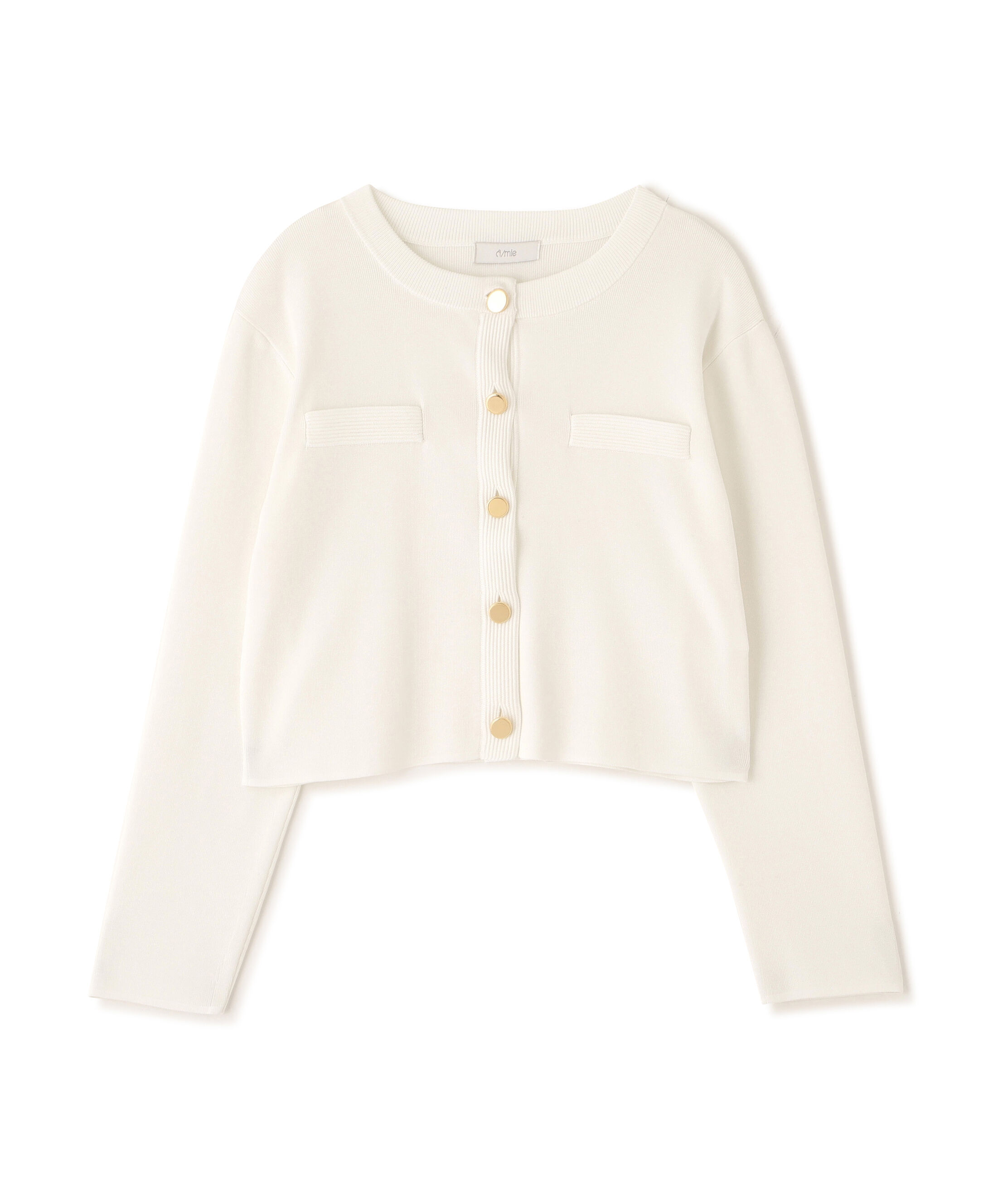 PROPORTION BODY DRESSING「〈a/mie〉シルク混ニットカーディガン　26SS」|ニット・セーター|