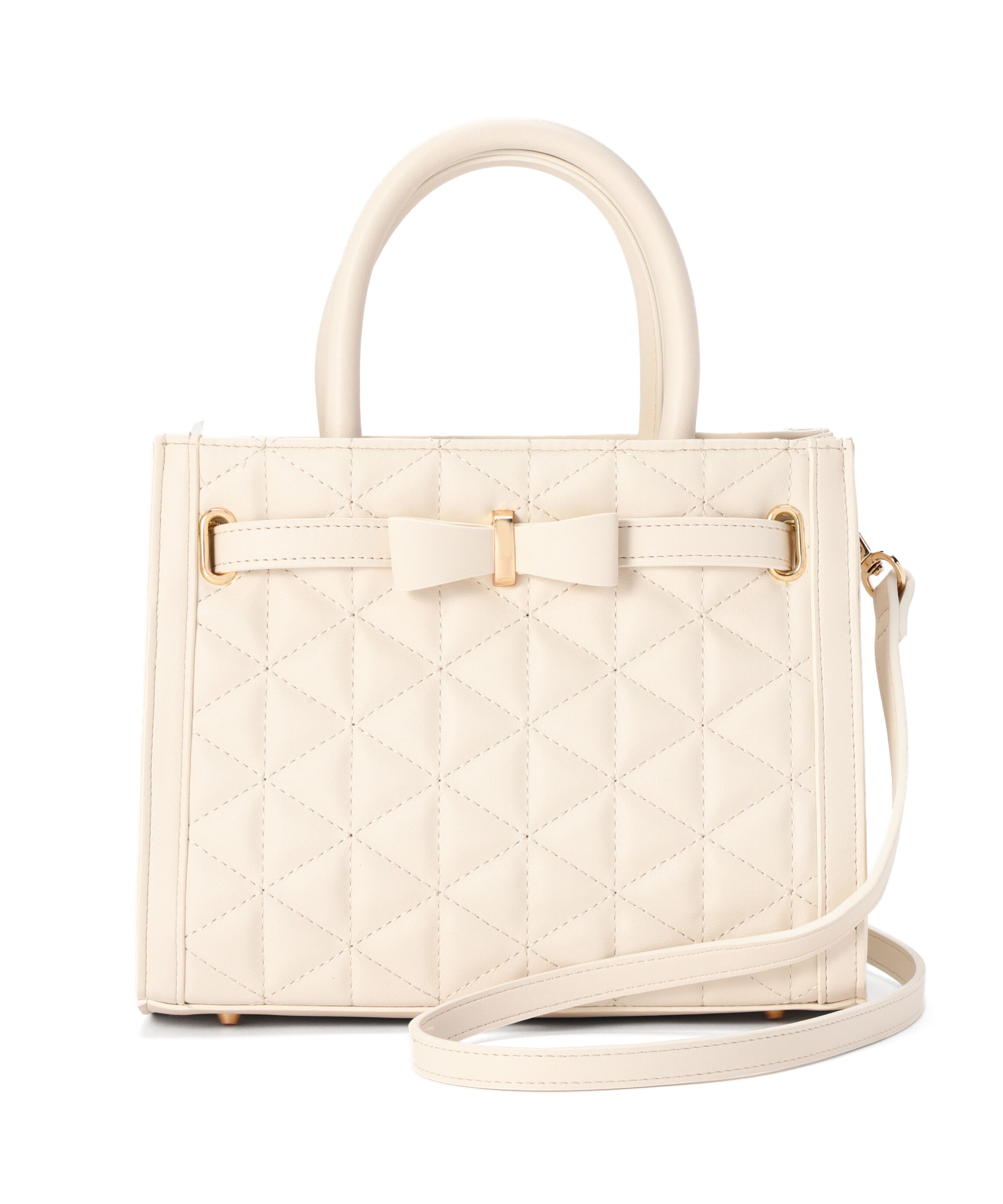 PROPORTION BODY DRESSING「キルティングリボントートバッグ」|その他|アイボリー2