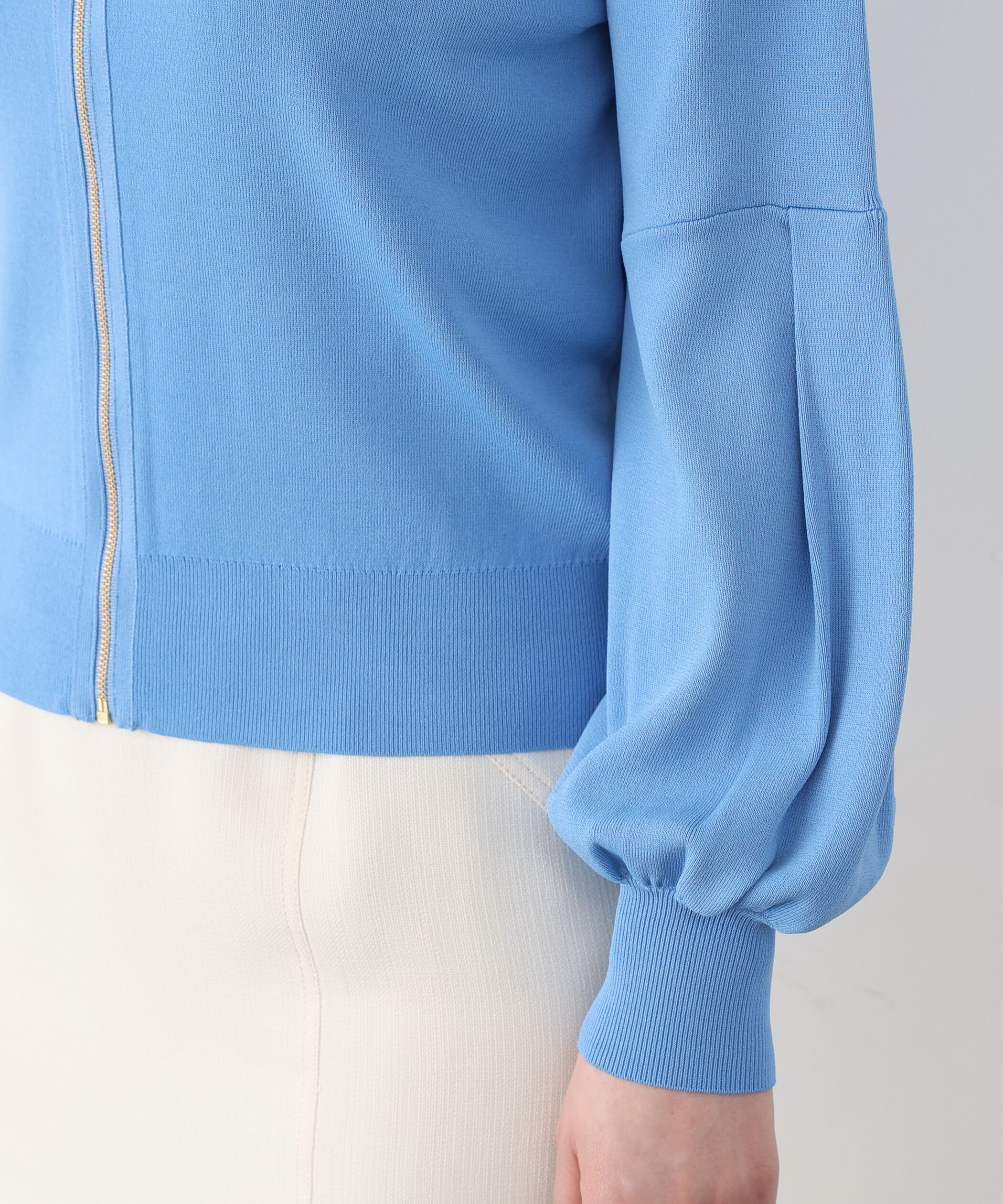  「ジップアップニットブルゾン」|その他|