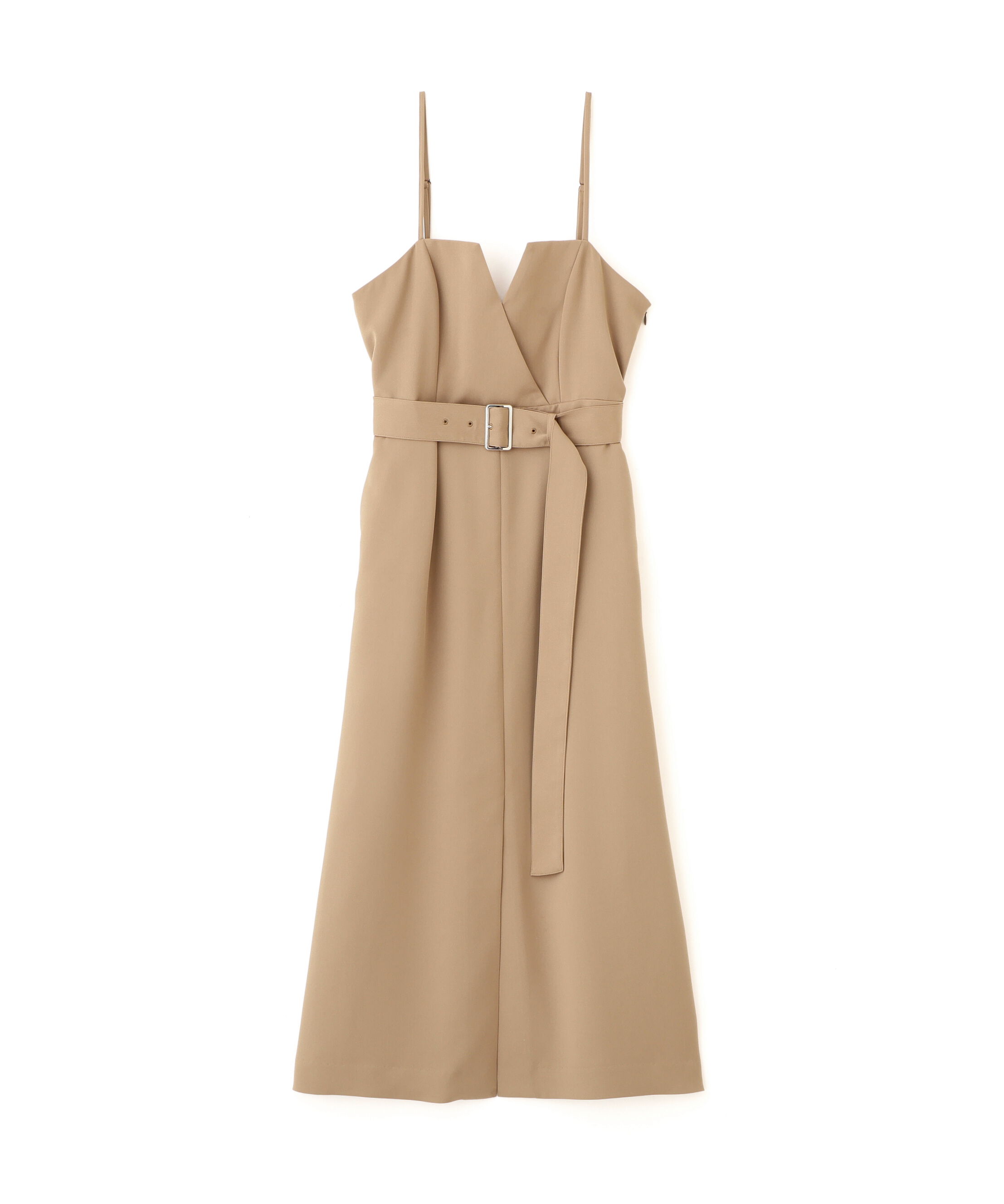  「［美香さん着用］ストラップジャンパースカート」|ワンピース|