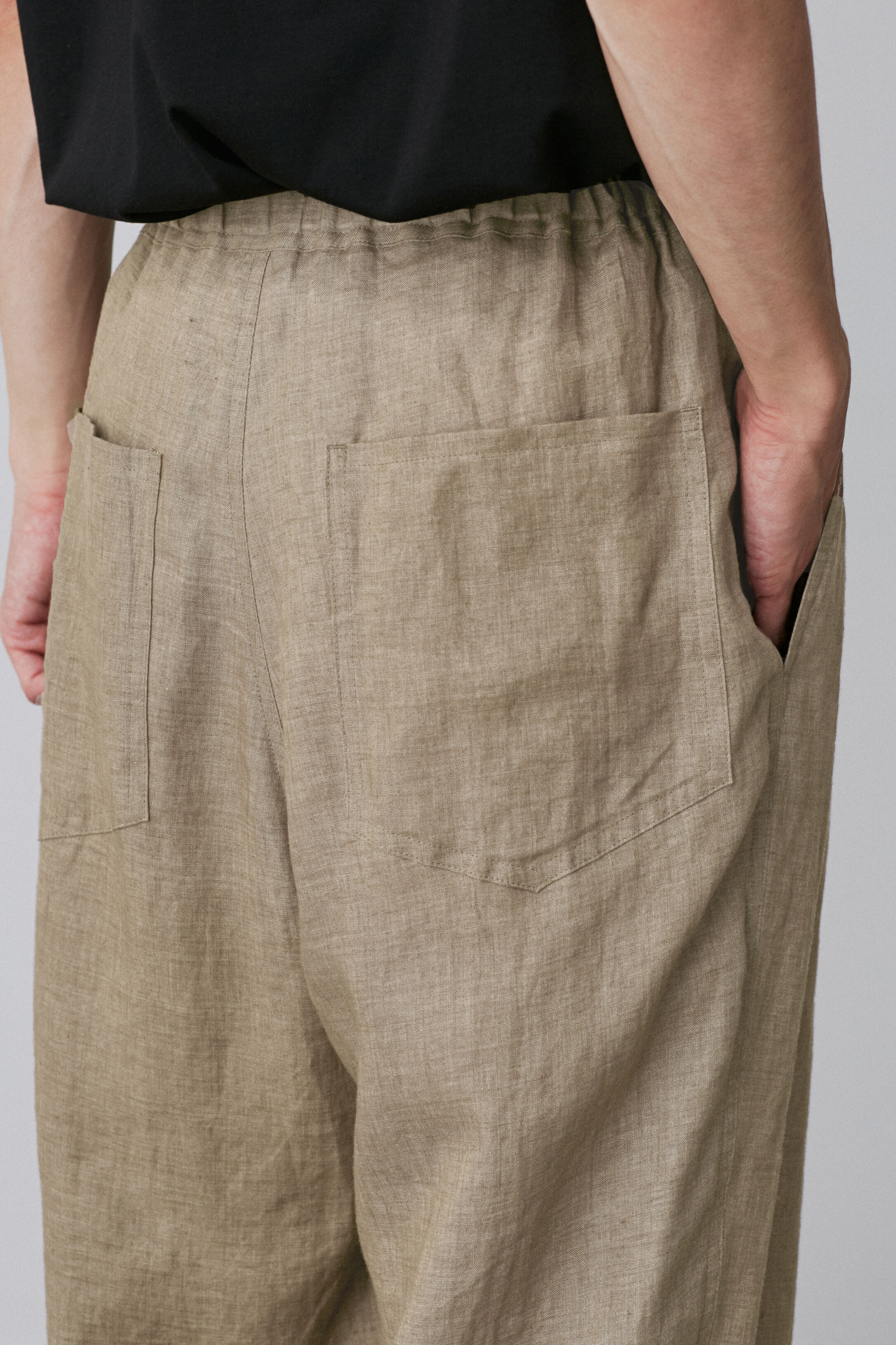 YLEVE 「YLEVE / LINEN POPLIN TROUSERS」|その他|