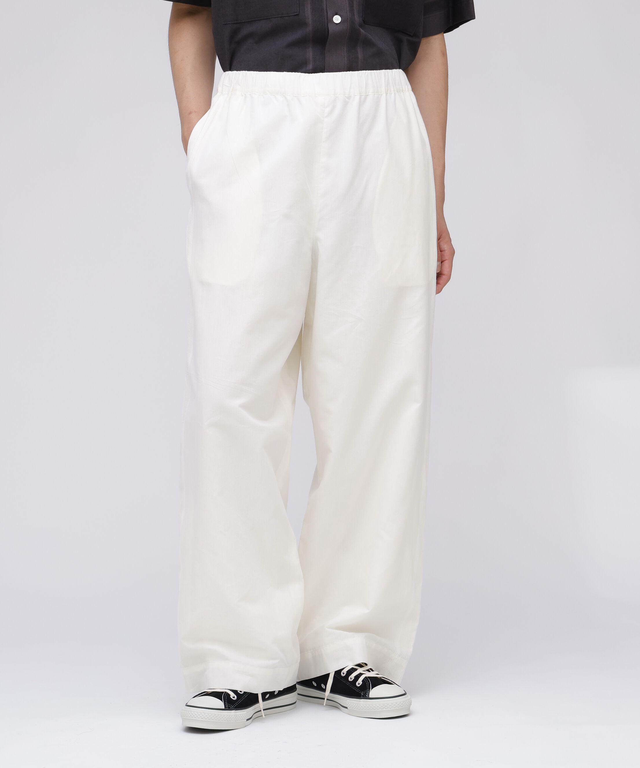 YLEVE 「YLEVE / DOBBY STRIPE CHAMBRAY EASY TROUSERS」|その他|