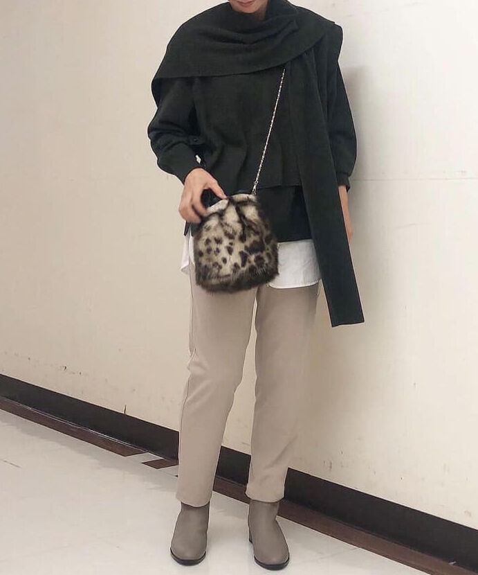  「 ◆コンポーネントニットマフラー」|バンダナ・スカーフ|