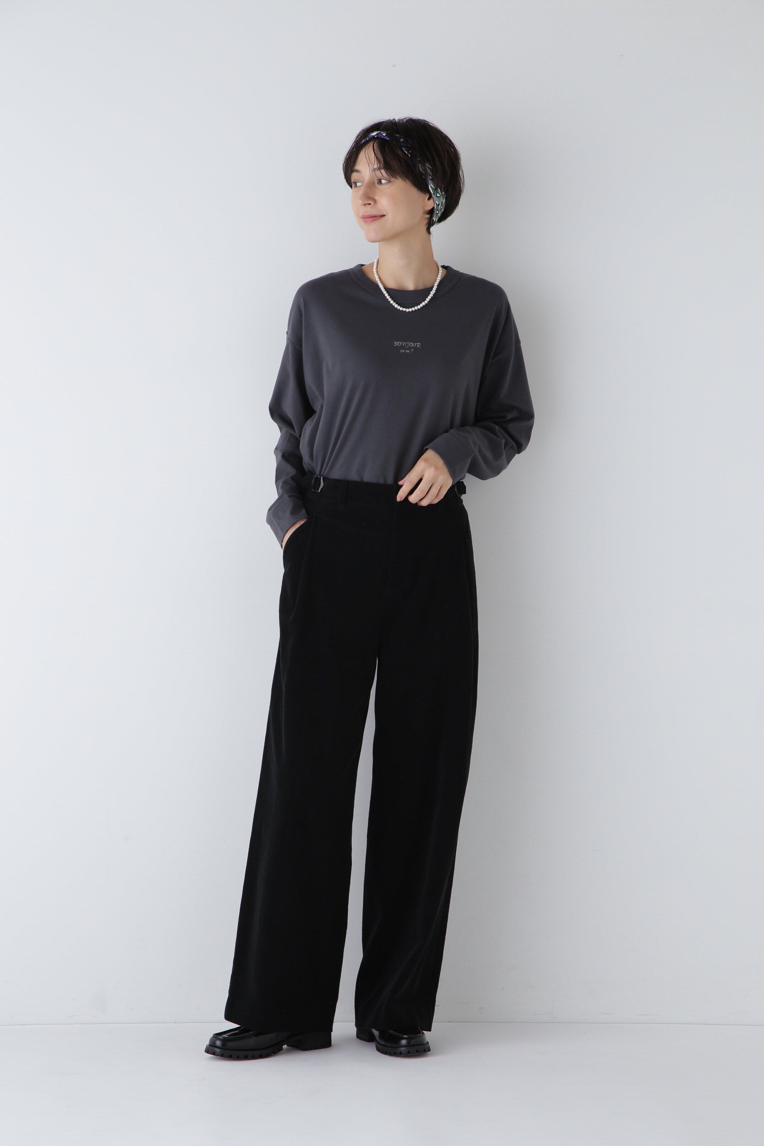  「◆エアーコールセミワイドパンツ」|その他|