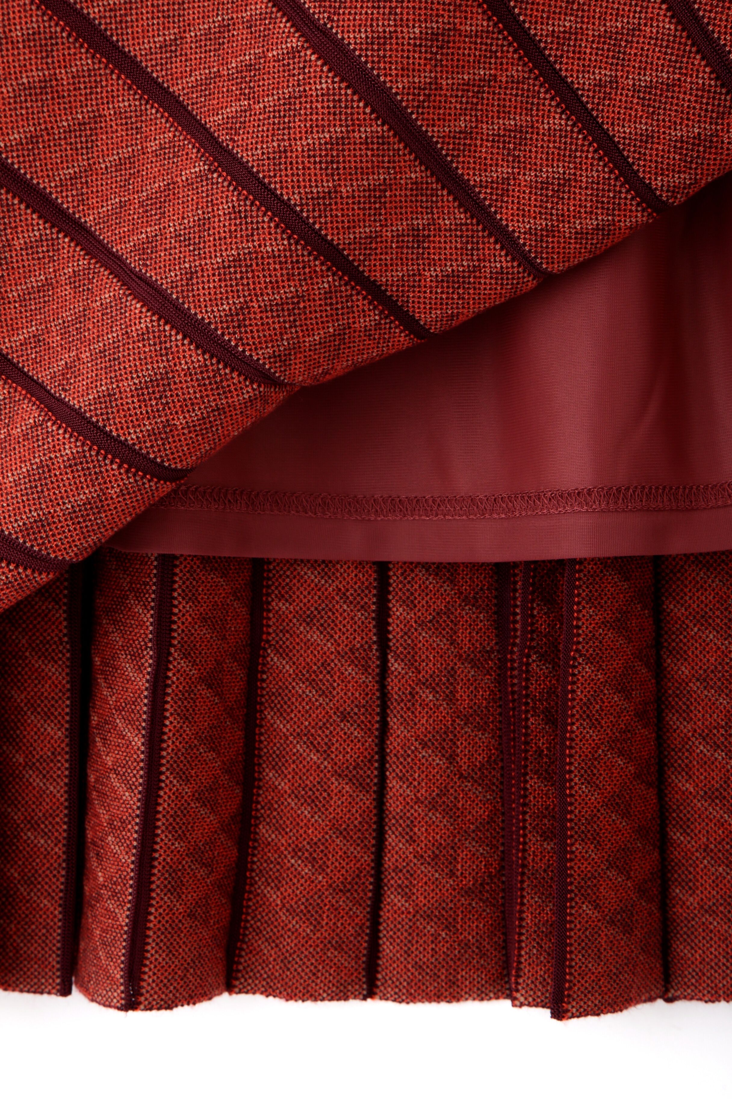  「◆幾何柄ジャガードプリーツスカート」|スカート|