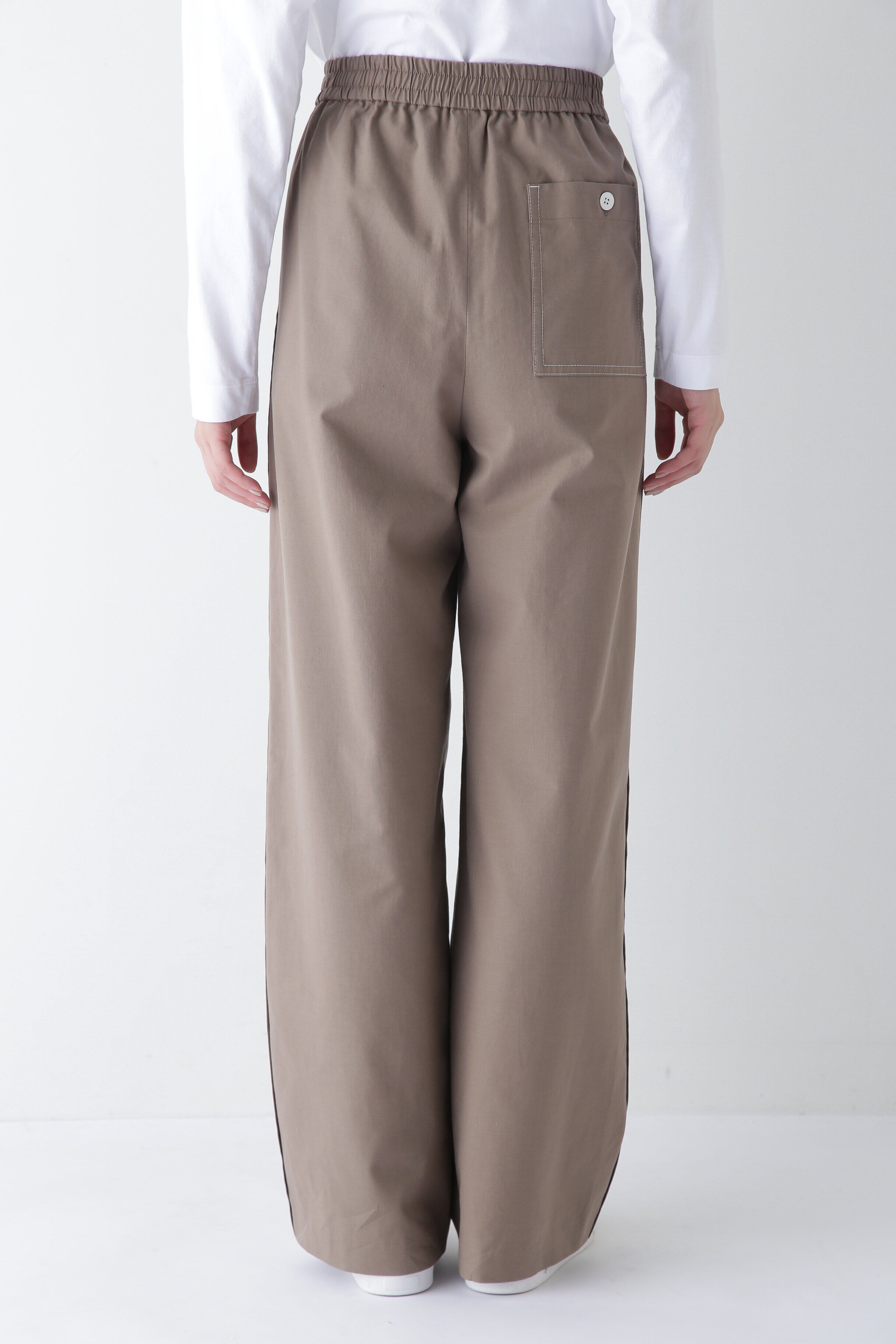  「◆OGC/キュプラ2タックイージーセミワイドパンツ」|その他|