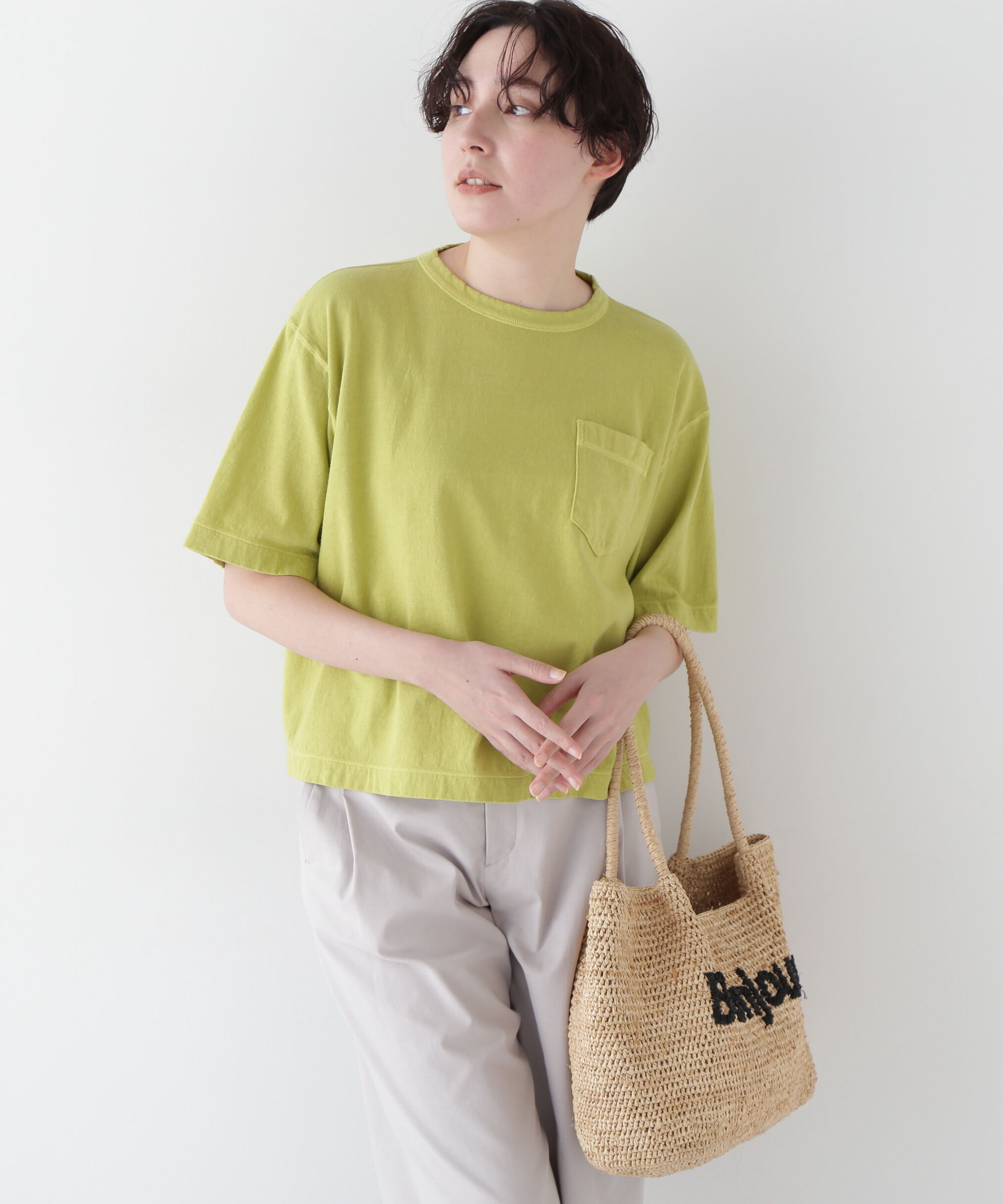  「◆ラフィ天竺製品染めＴシャツ」|Tシャツ・カットソー|