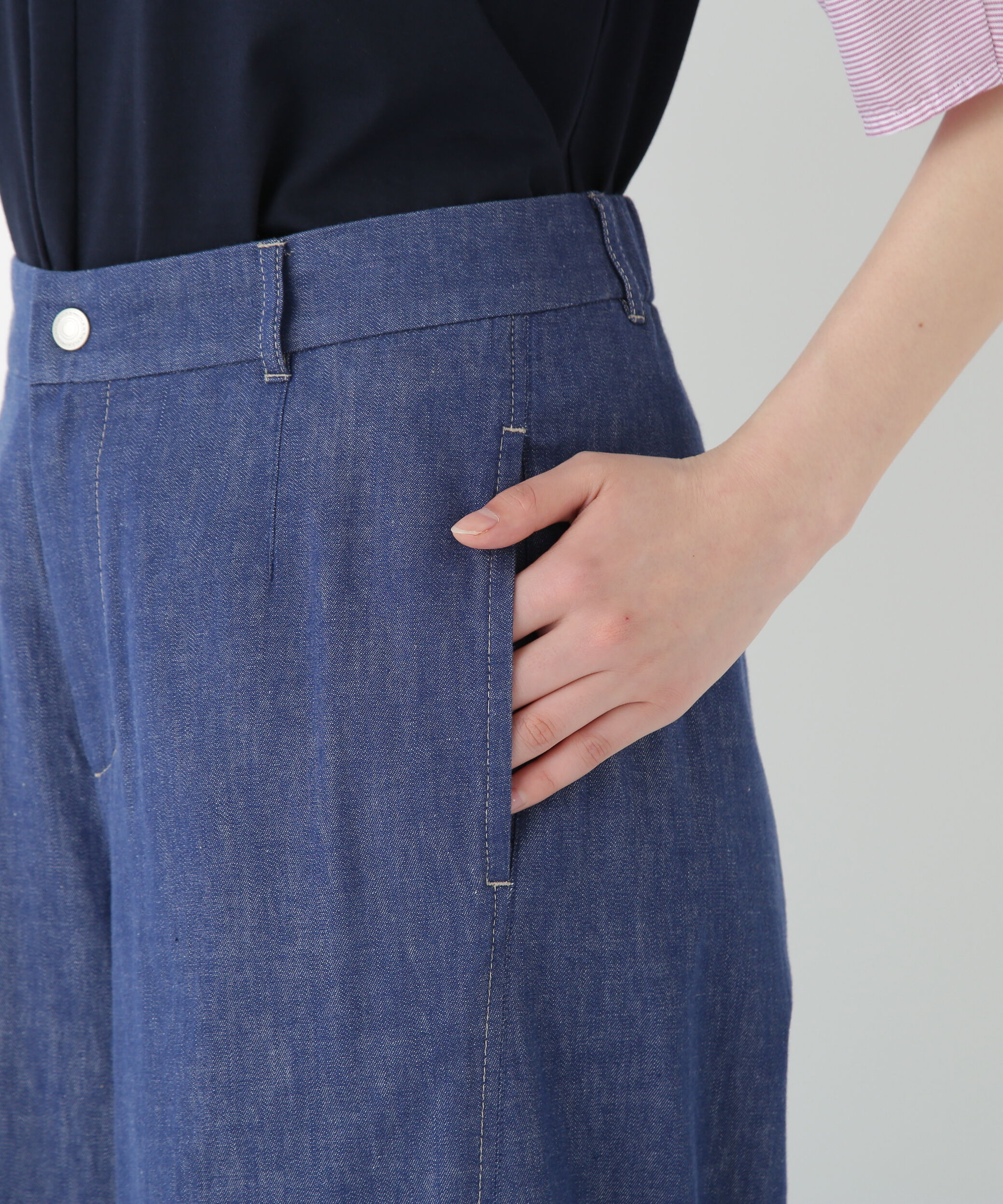  「◆ライトオンスデニムツイストバギーパンツ」|その他|