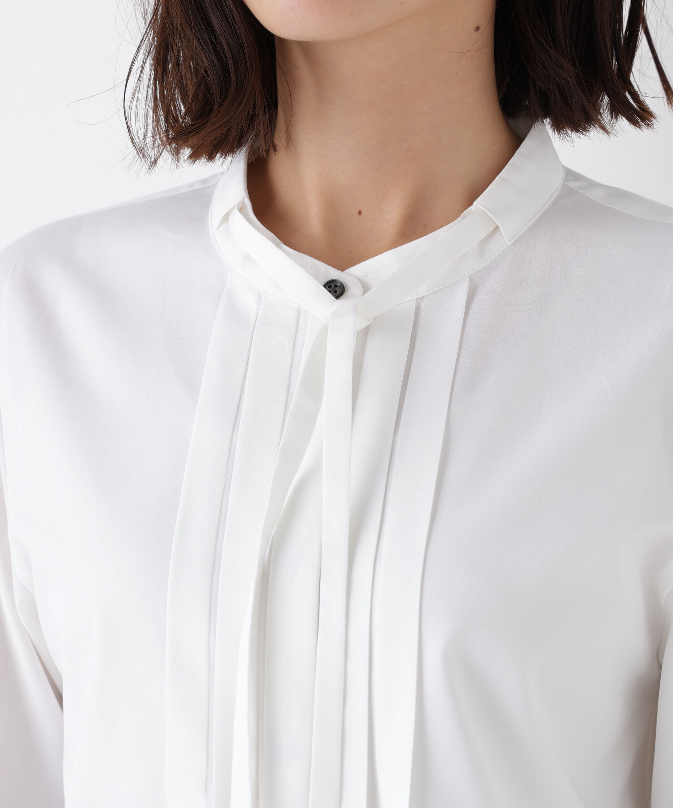  「◆リヨセルブロードタイブラウス」|シャツ・ブラウス|