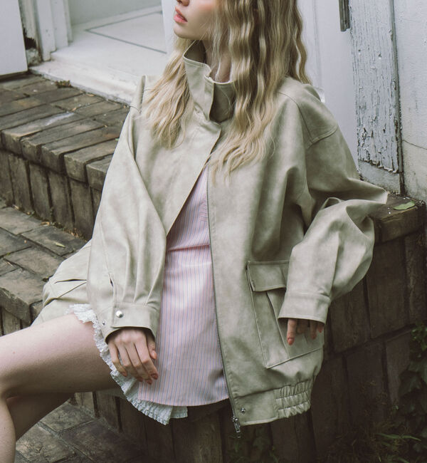 archives「２ｗａｙアソートミドルブルゾン」|テーラードジャケット|