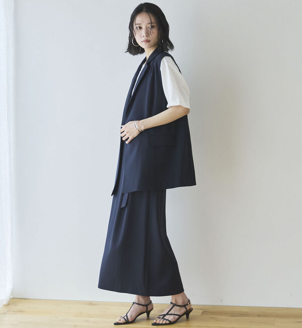 Doux archives「【多機能麻調合繊】テーラードジレ」|その他|