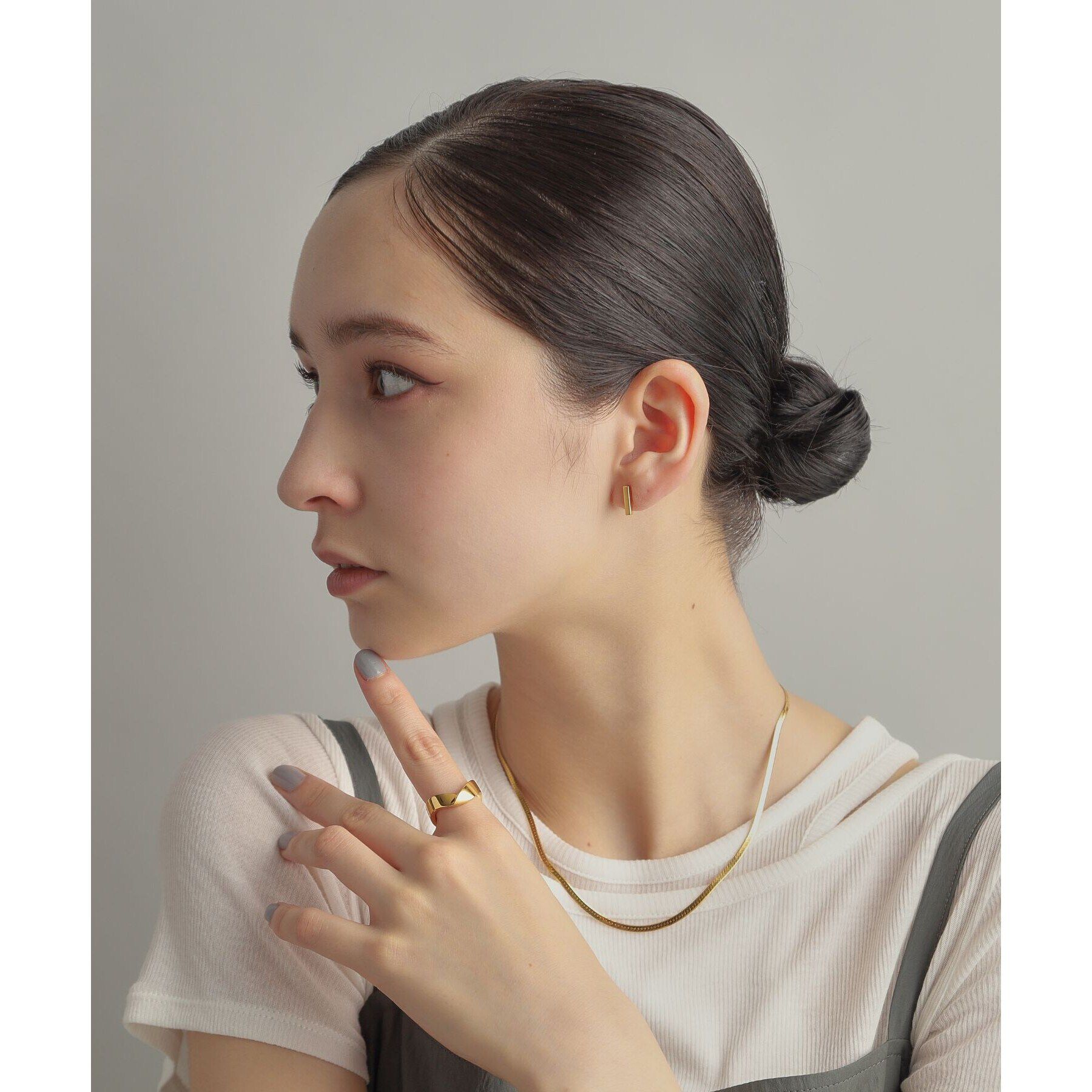 COCOSHNIK ONKITSCH「シルバー フォールディングリング ストリーム GP」|リング|