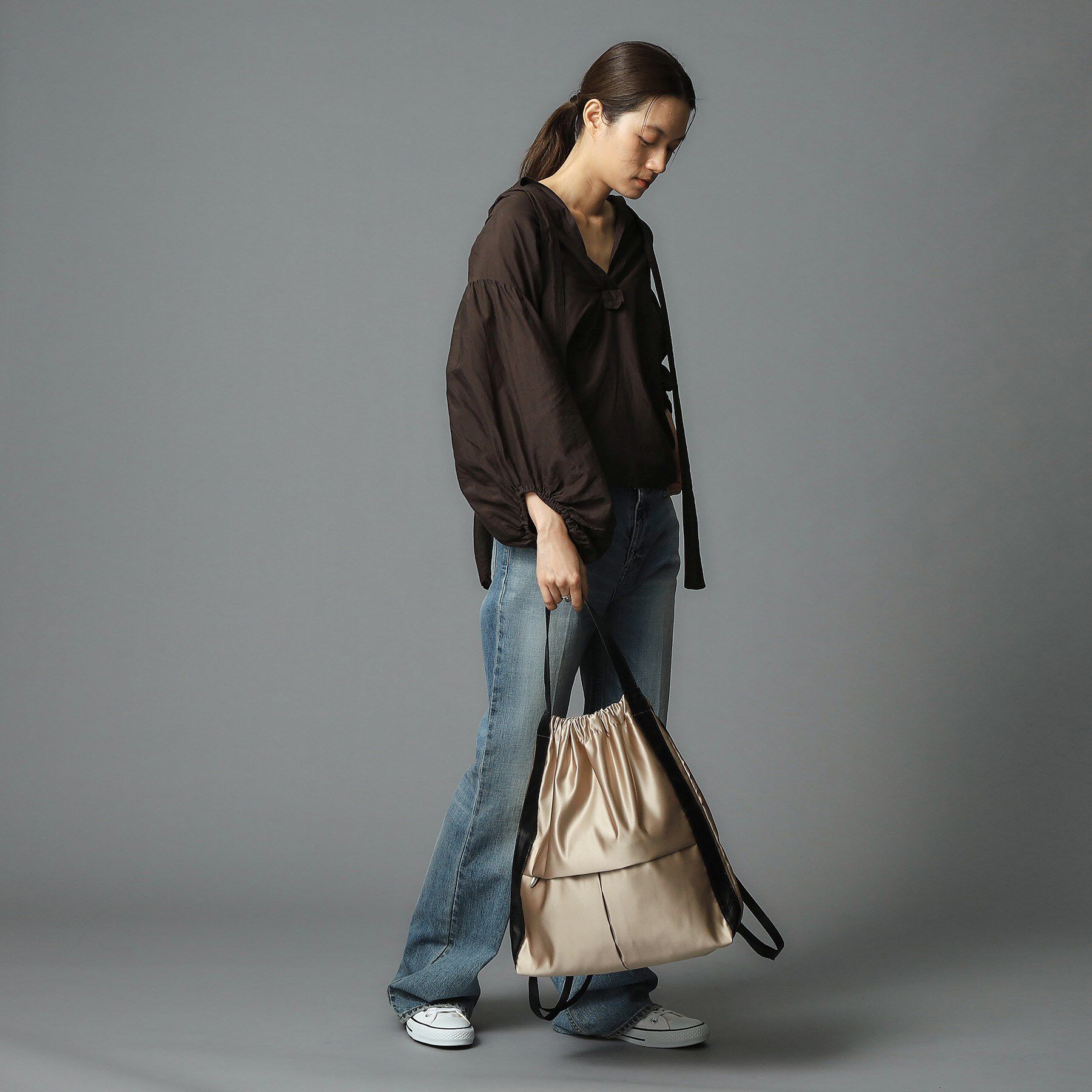 HIROKO HAYASHI「LUINI SATINE（ルイーニ サティーネ）2wayナップサック」|リュック|