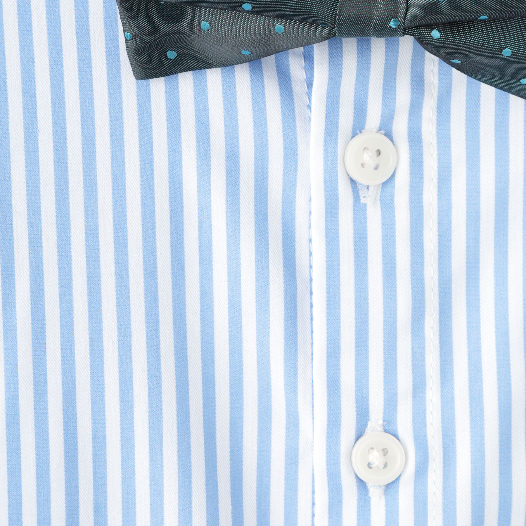 SHOO･LA･RUE「【100-140cm/プチセレ】蝶ネクタイ付きシャツ」|シャツ・ブラウス|