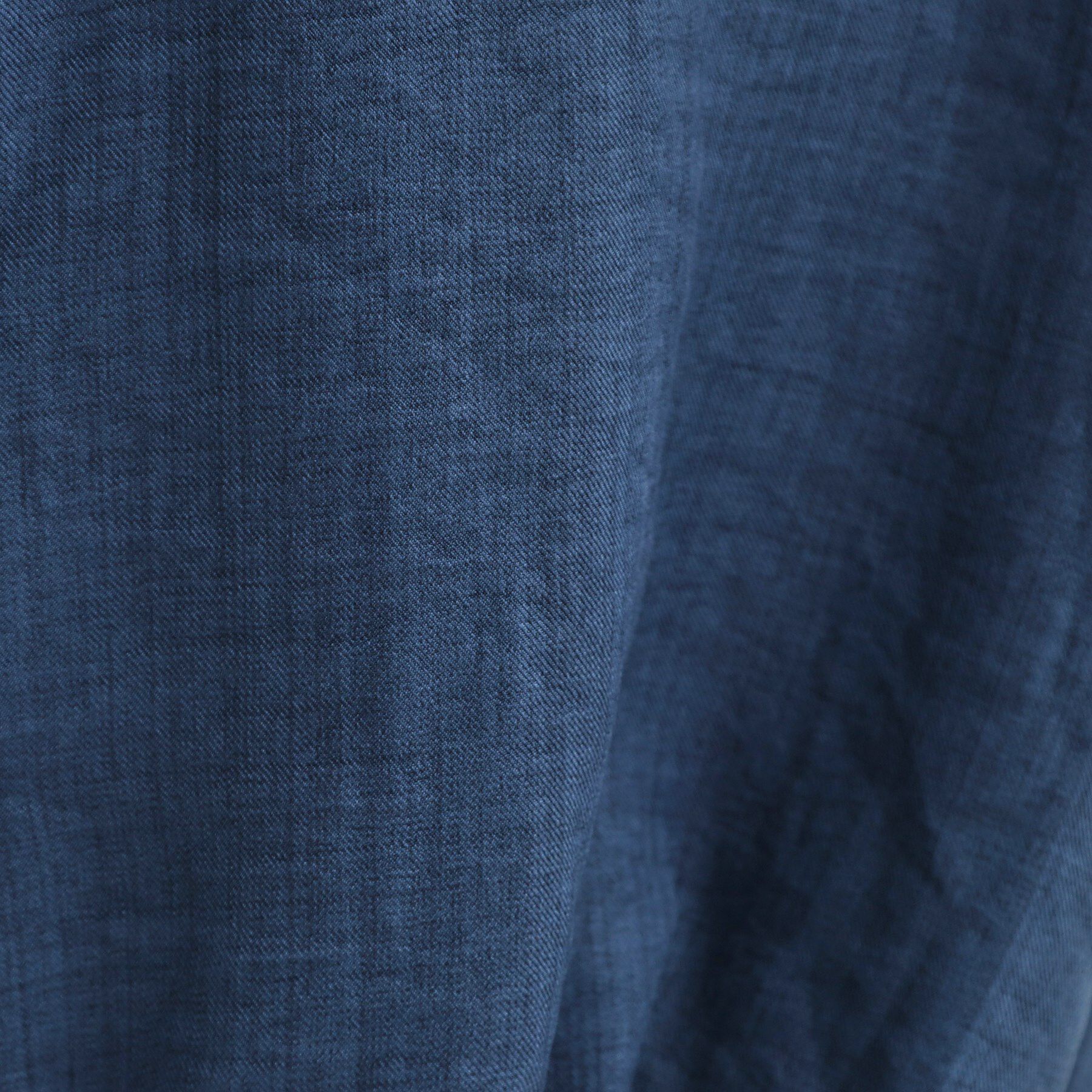 SHOO･LA･RUE「【S-LL】インせず着られる デニムライク前開きブラウス」|シャツ・ブラウス|