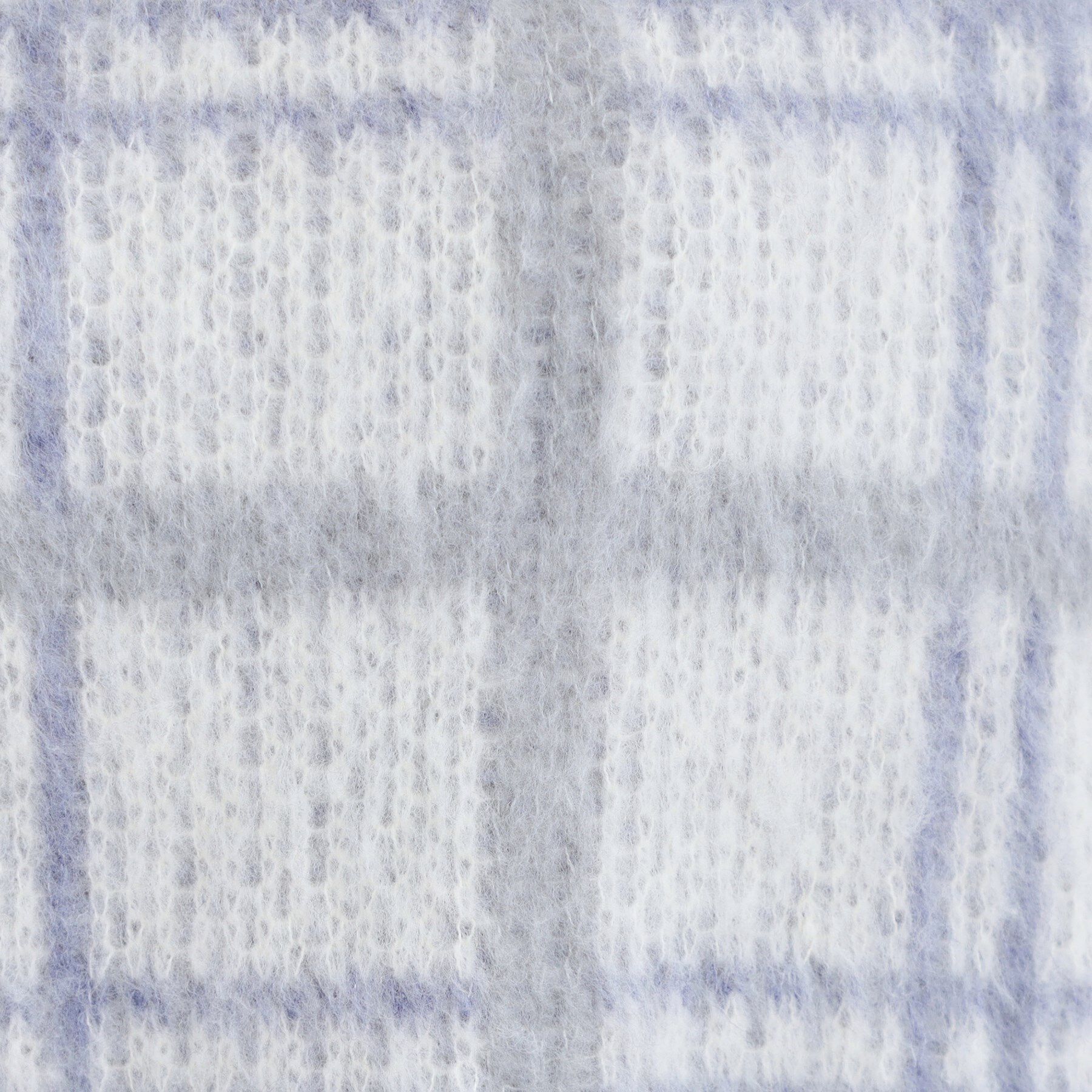 SHOO･LA･RUE「【S-LL】女性らしさ漂う ふわふわチェック柄ニット」|ニット・セーター|