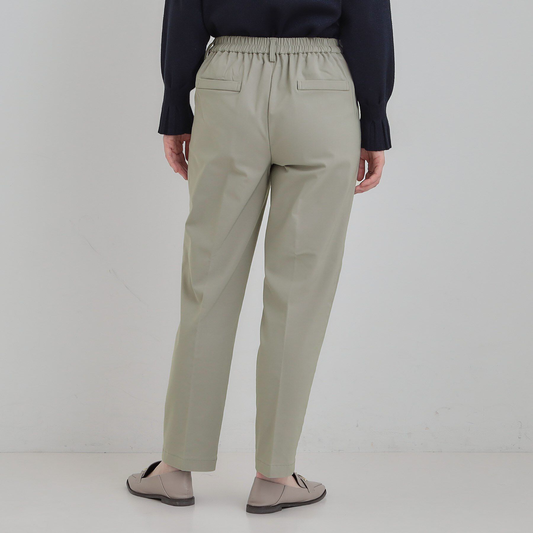 SHOO･LA･RUE「【洗濯機可/S-LL】すっきり上品に テーパードパンツ」|その他|