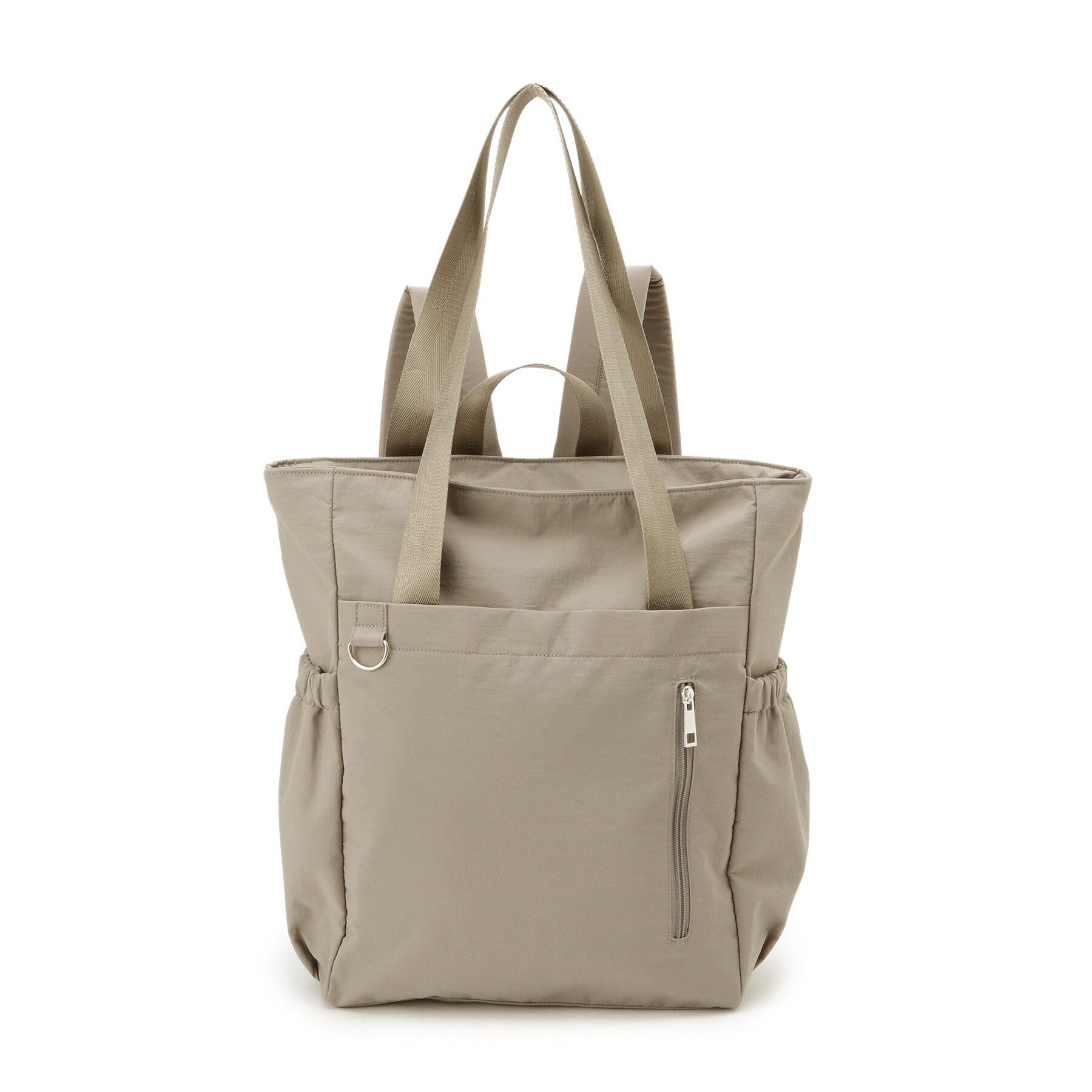 SHOO･LA･RUE「【撥水/2WAY/キャリーオン】トートにもなる スクエアリュック」|リュック|