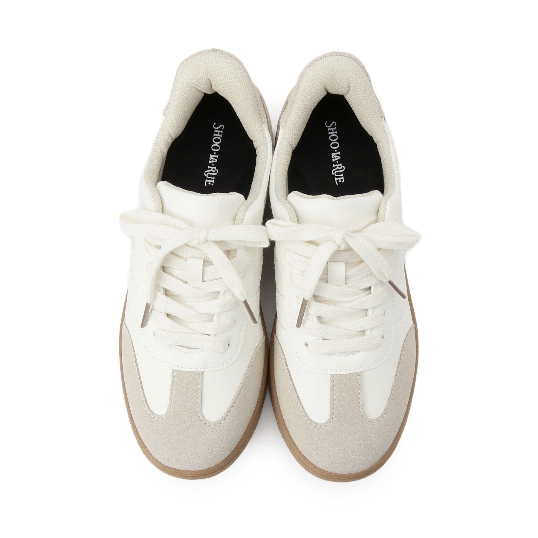 SHOO･LA･RUE「【片手ではける】シンプルスニーカー」|スニーカー|