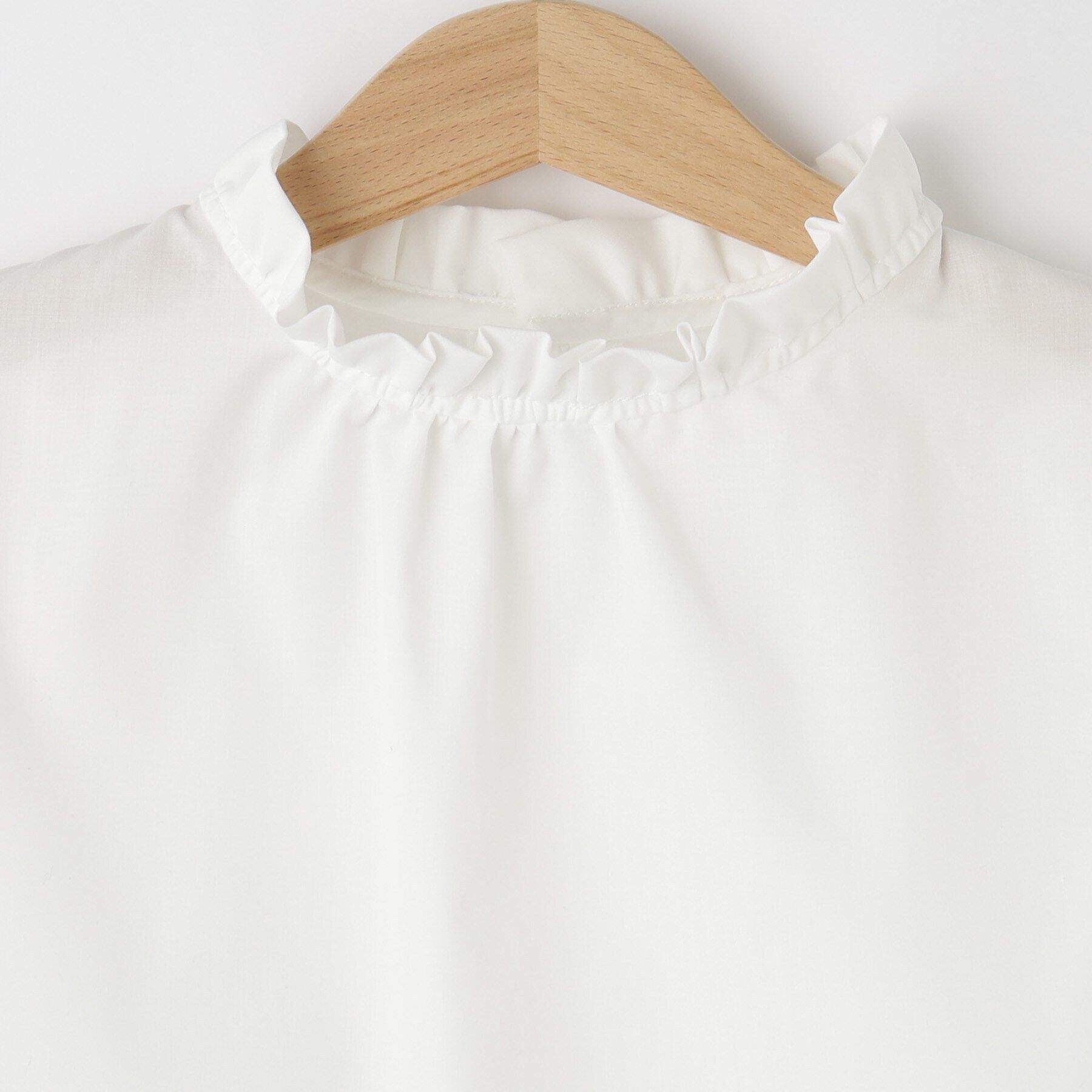 Dessin「【セレモニー】フリルネックブラウス」|シャツ・ブラウス|