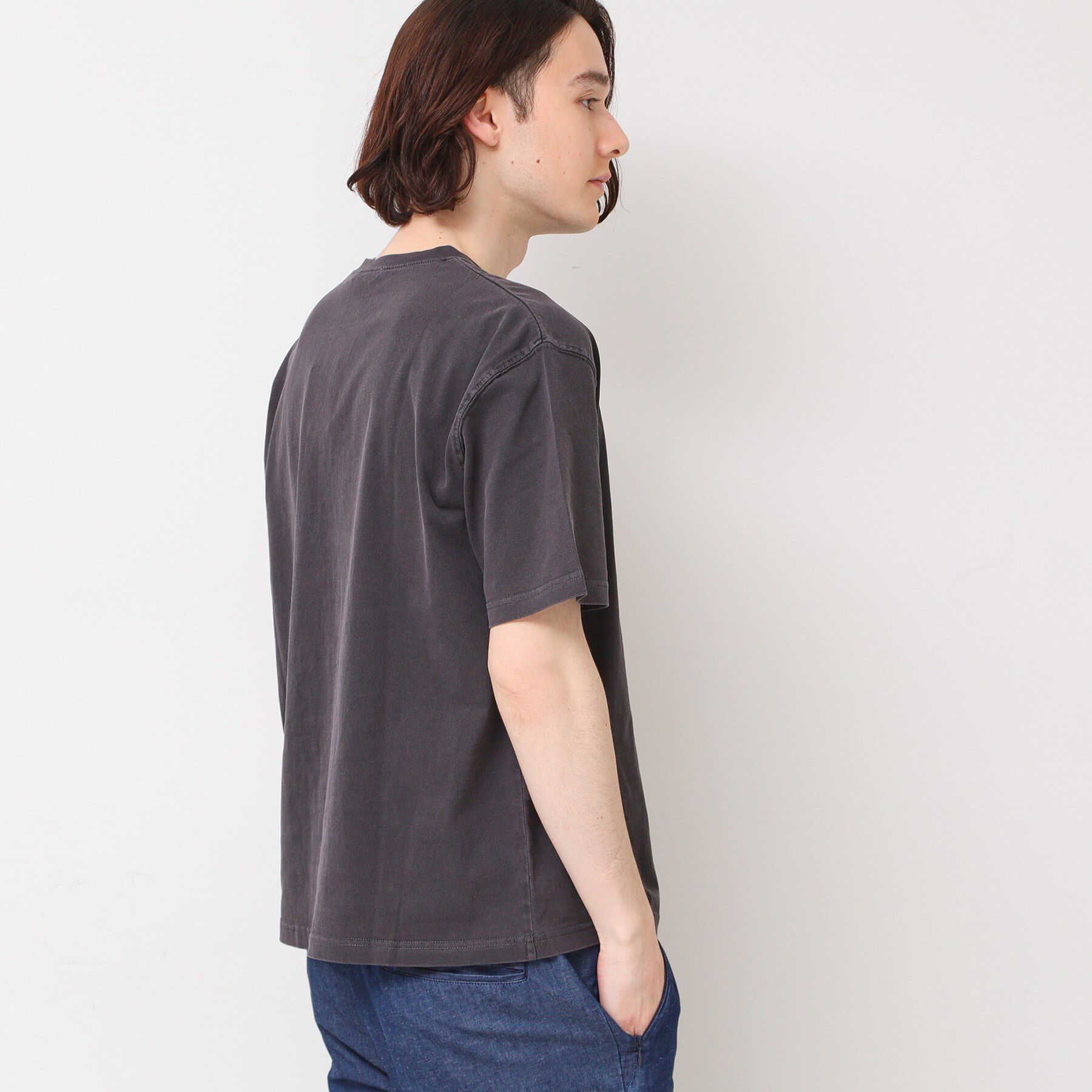 Dessin「【ユニセックス・洗える】ピグメントTシャツ」|Tシャツ・カットソー|