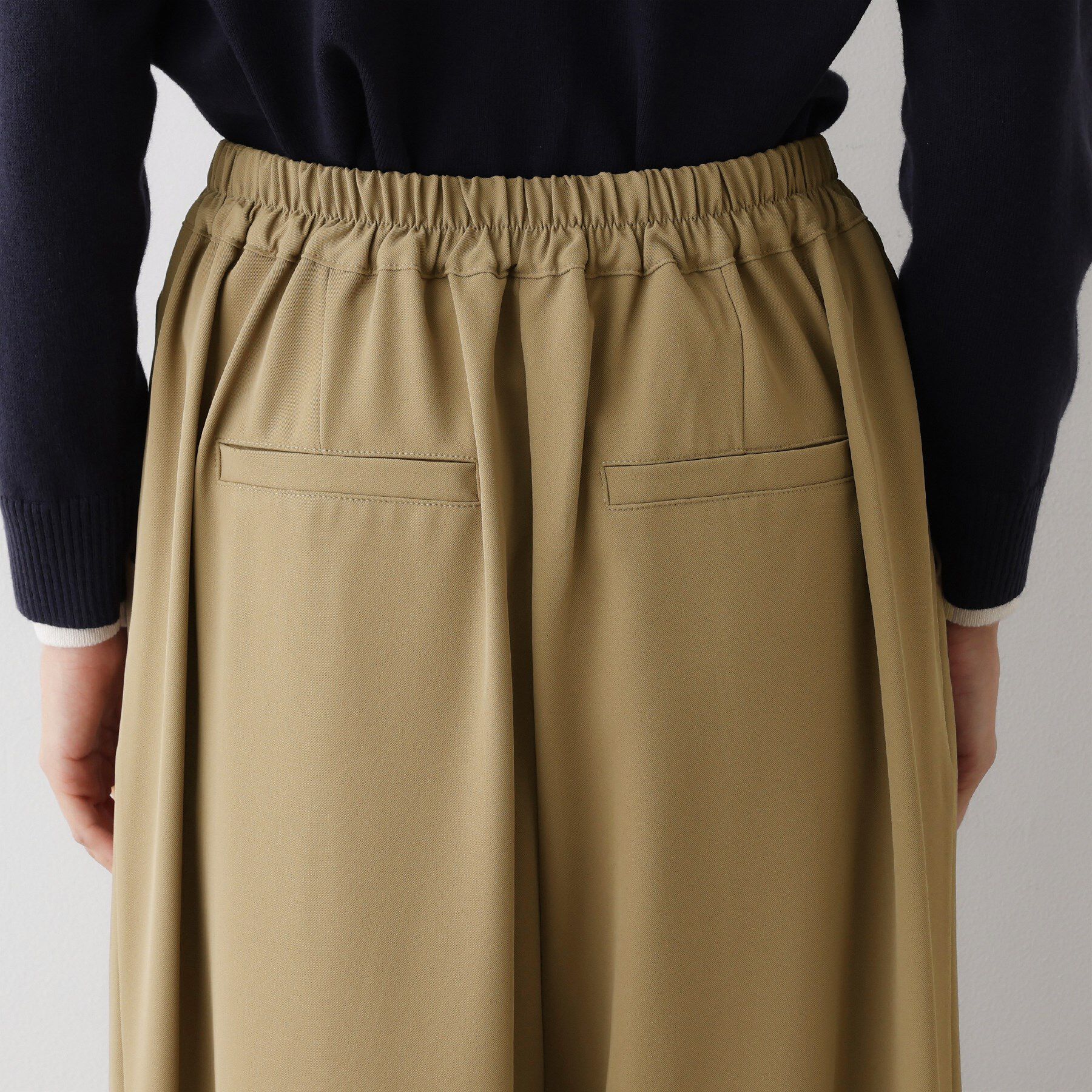 Dessin「【セットアップ可・洗える】ダブルタックワイドパンツ」|その他|