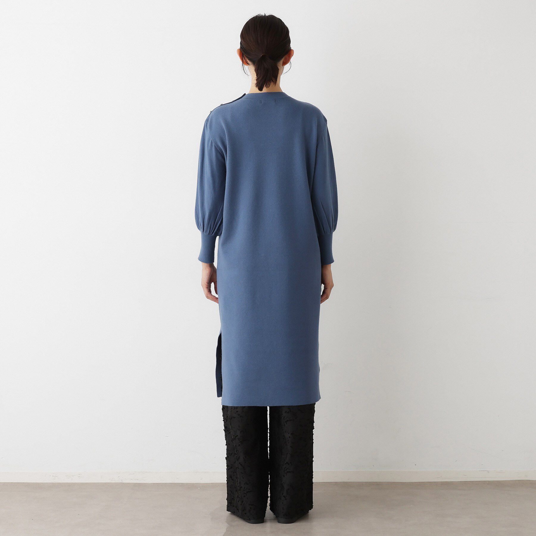 Dessin「【2点セット／洗える】パンツレイヤードワンピース」|ワンピース|