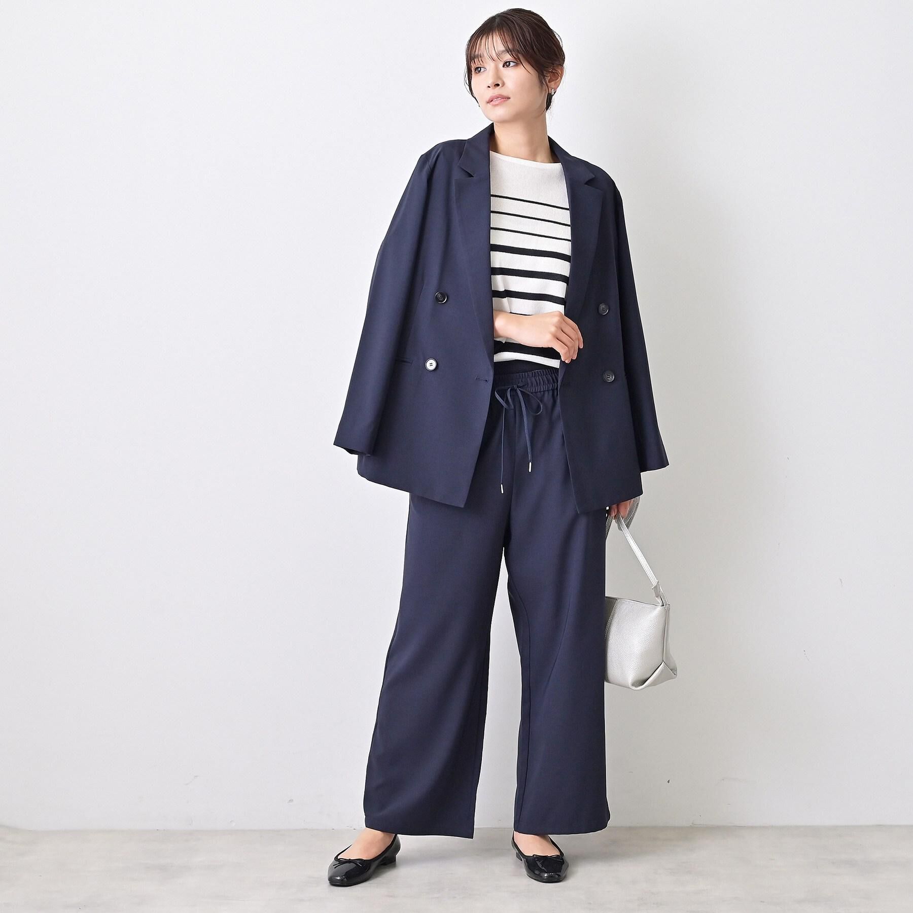 Dessin「【セットアップ可/洗える】ストレッチセミワイドパンツ」|その他|