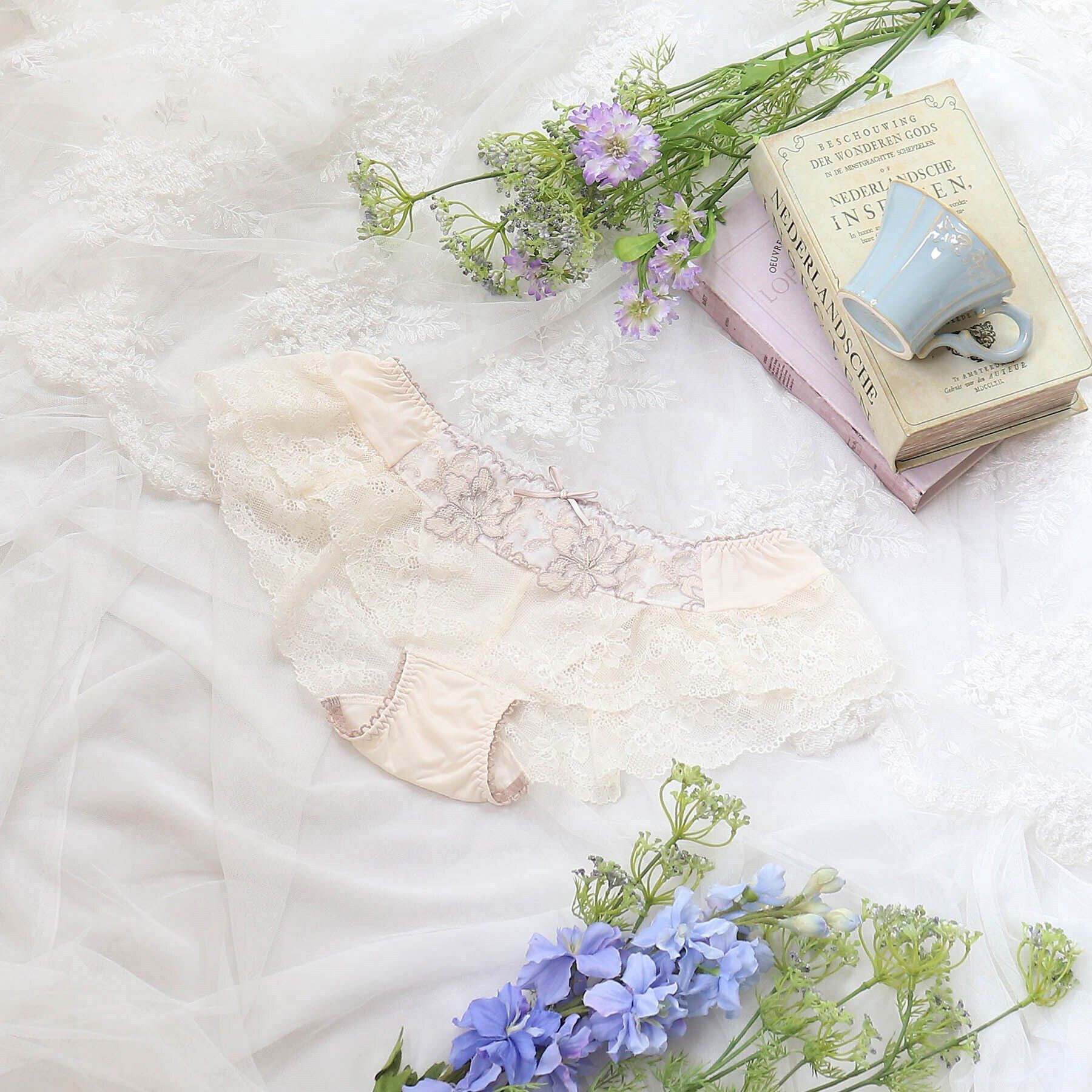 Risa Magli「ニーナ フレアショーツ」|インナー|ベージュ(052)