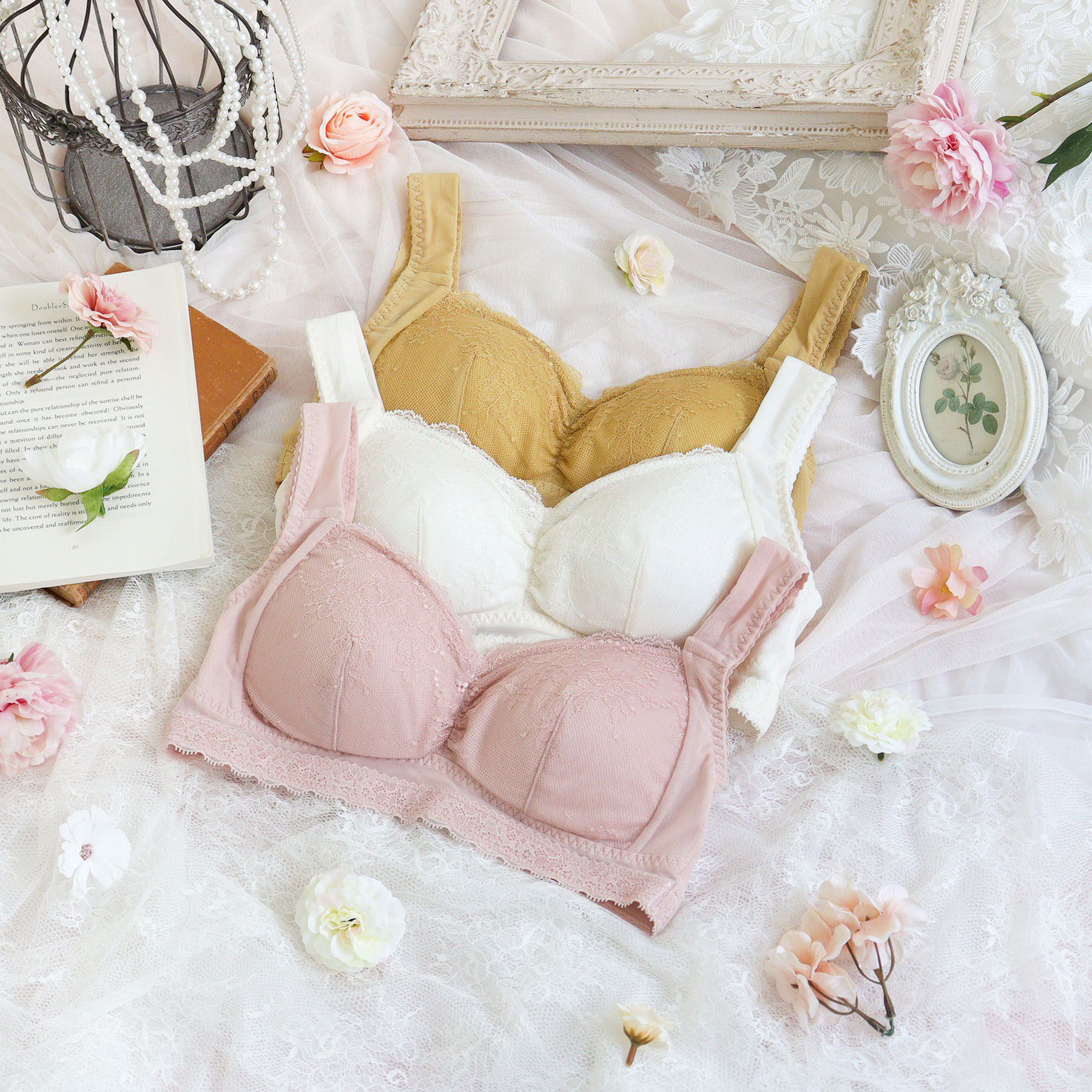 Risa Magli「ジア おやすみブラ  (M-L)」|インナー|