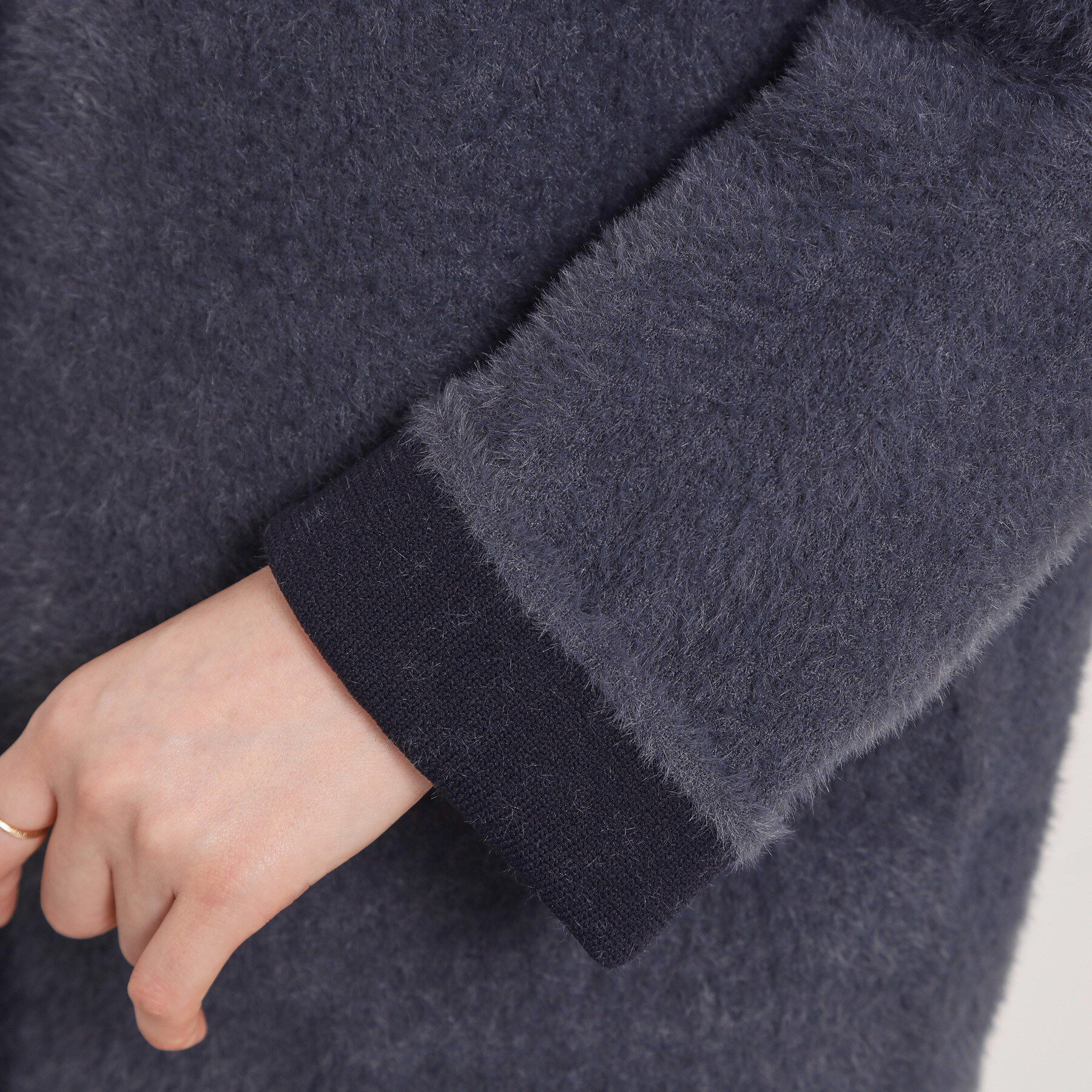 ITS&rsquo;DEMO「【手洗い可】フェザーWフェイスコーディガン」|カーディガン|